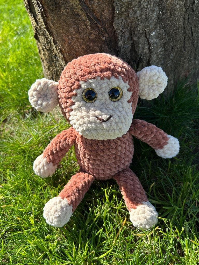 Crochet Monkey Pattern Bundle: Low Sew Amigurumi (PDF Pattern) thumbnail 2