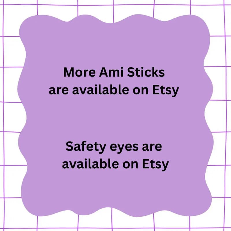 6inch Character Ami Sticks thumbnail 7