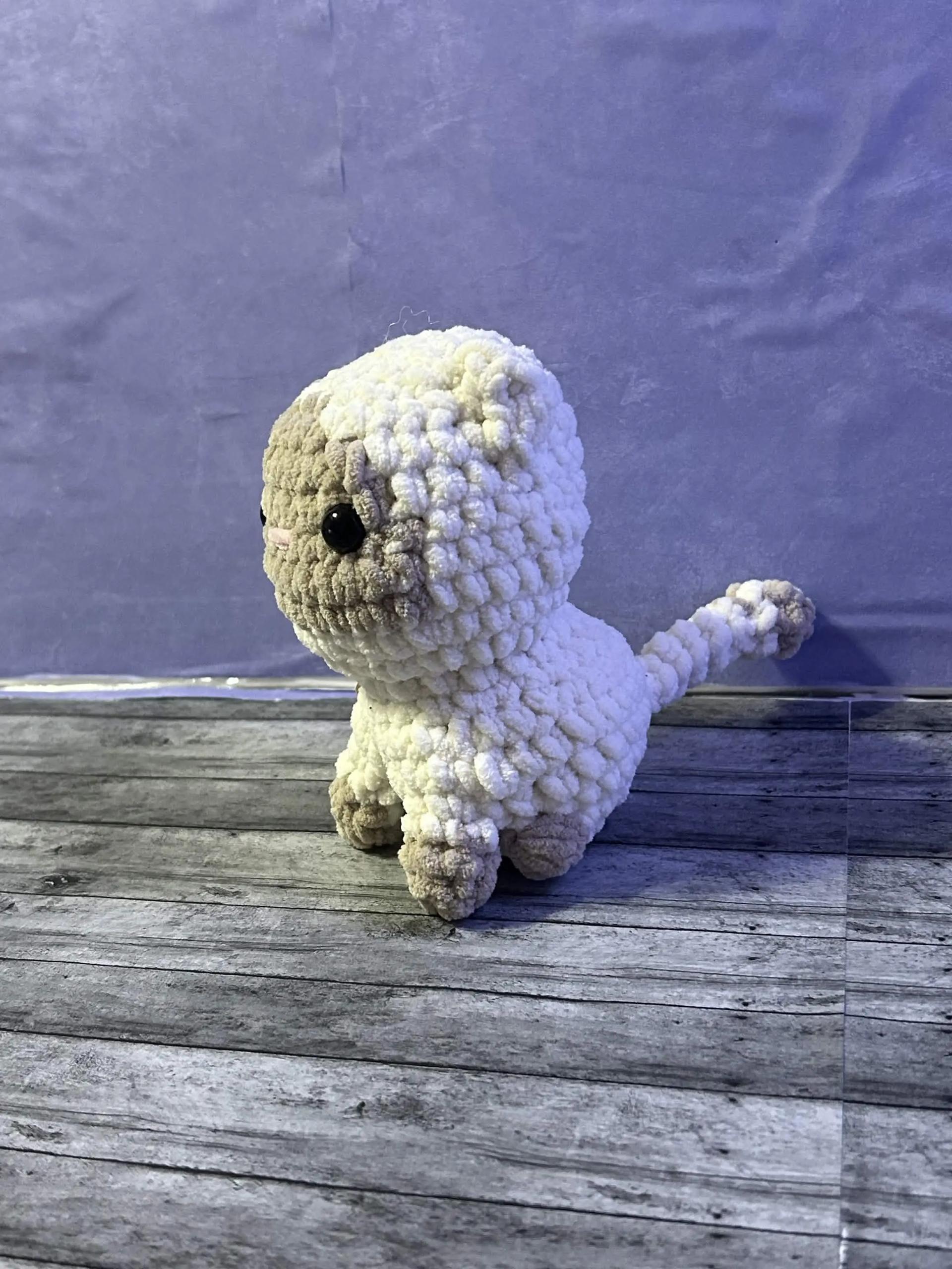Handmade Crochet Cat Plushie