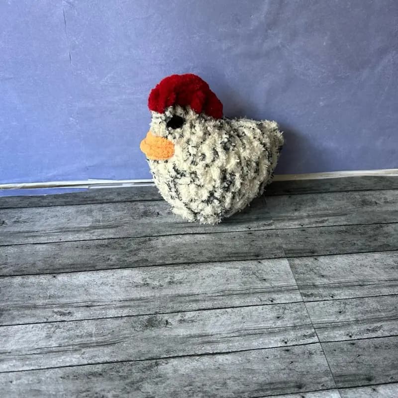 Handmade Crochet Small Chicken Plushie thumbnail 8