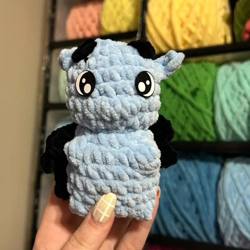 Handmade Crochet Mini Dragon Plushies thumbnail 2