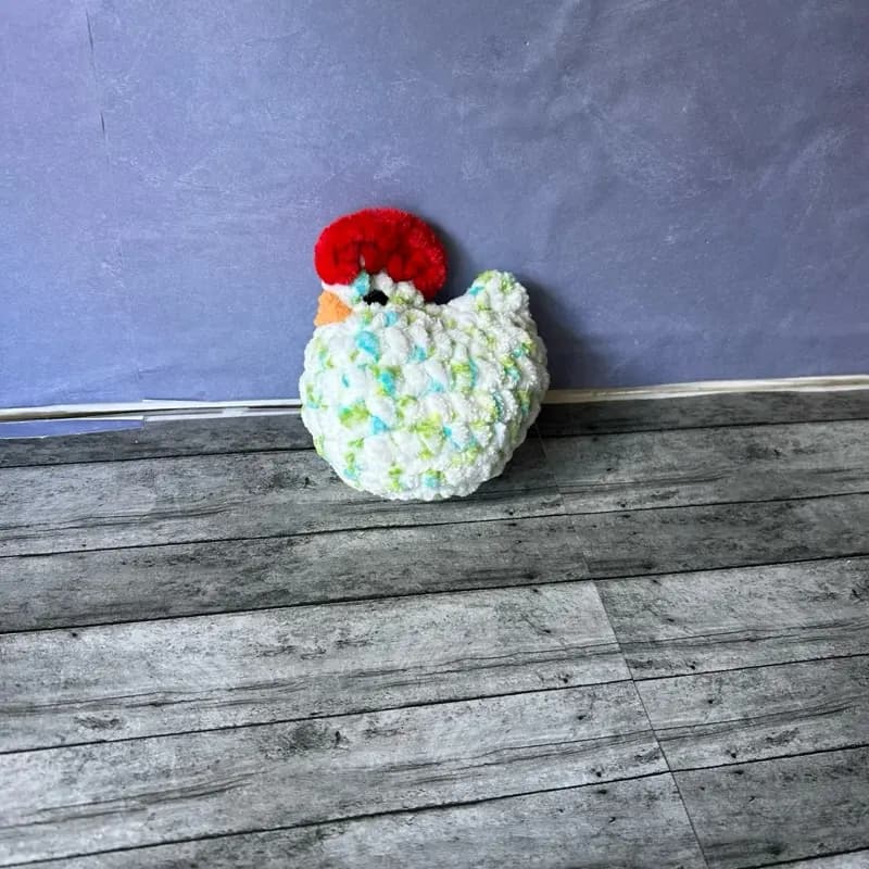 Handmade Crochet Small Chicken Plushie thumbnail 7