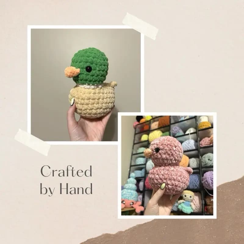 Handmade Crochet Rubber Duck Plushies thumbnail 2