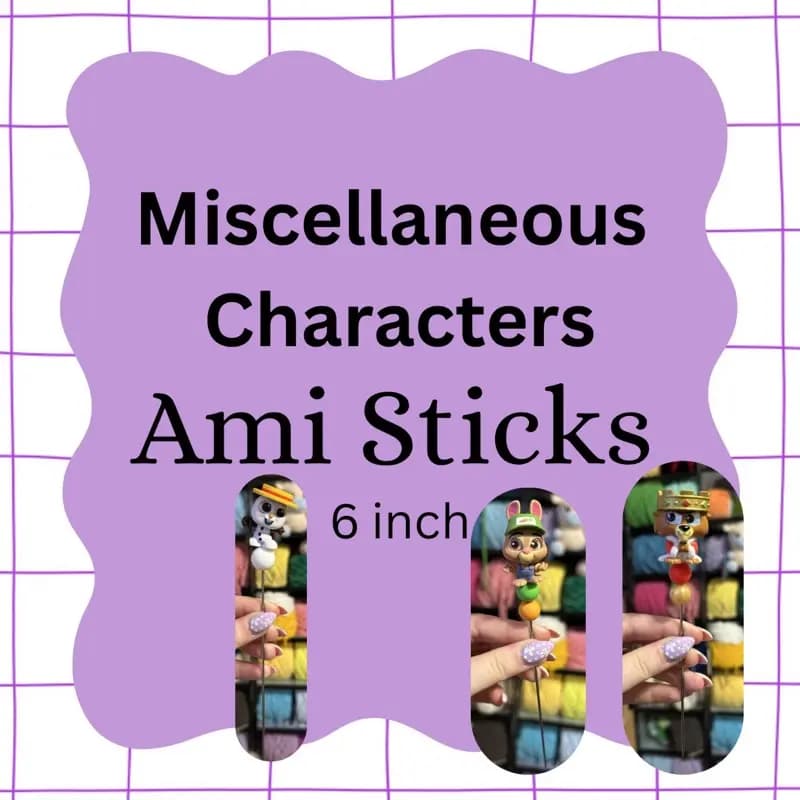 6inch Character Ami Sticks