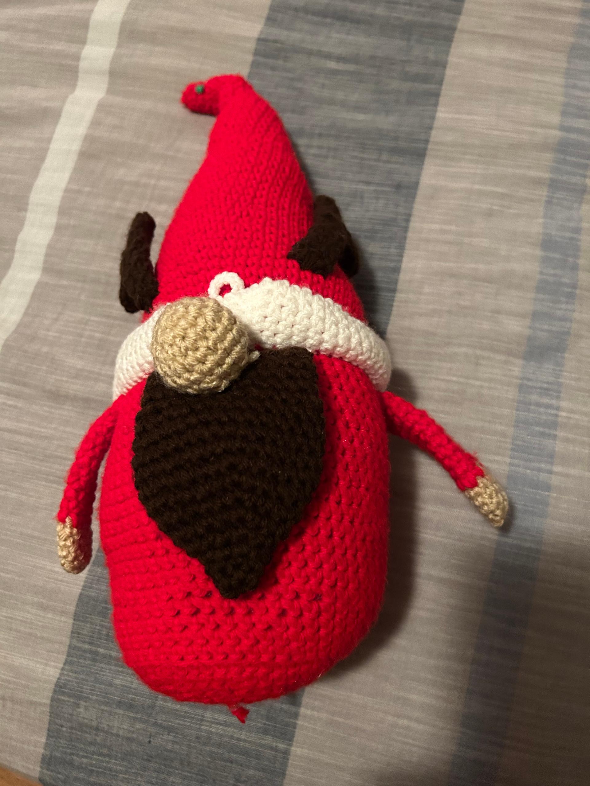Holiday reindeer gnome