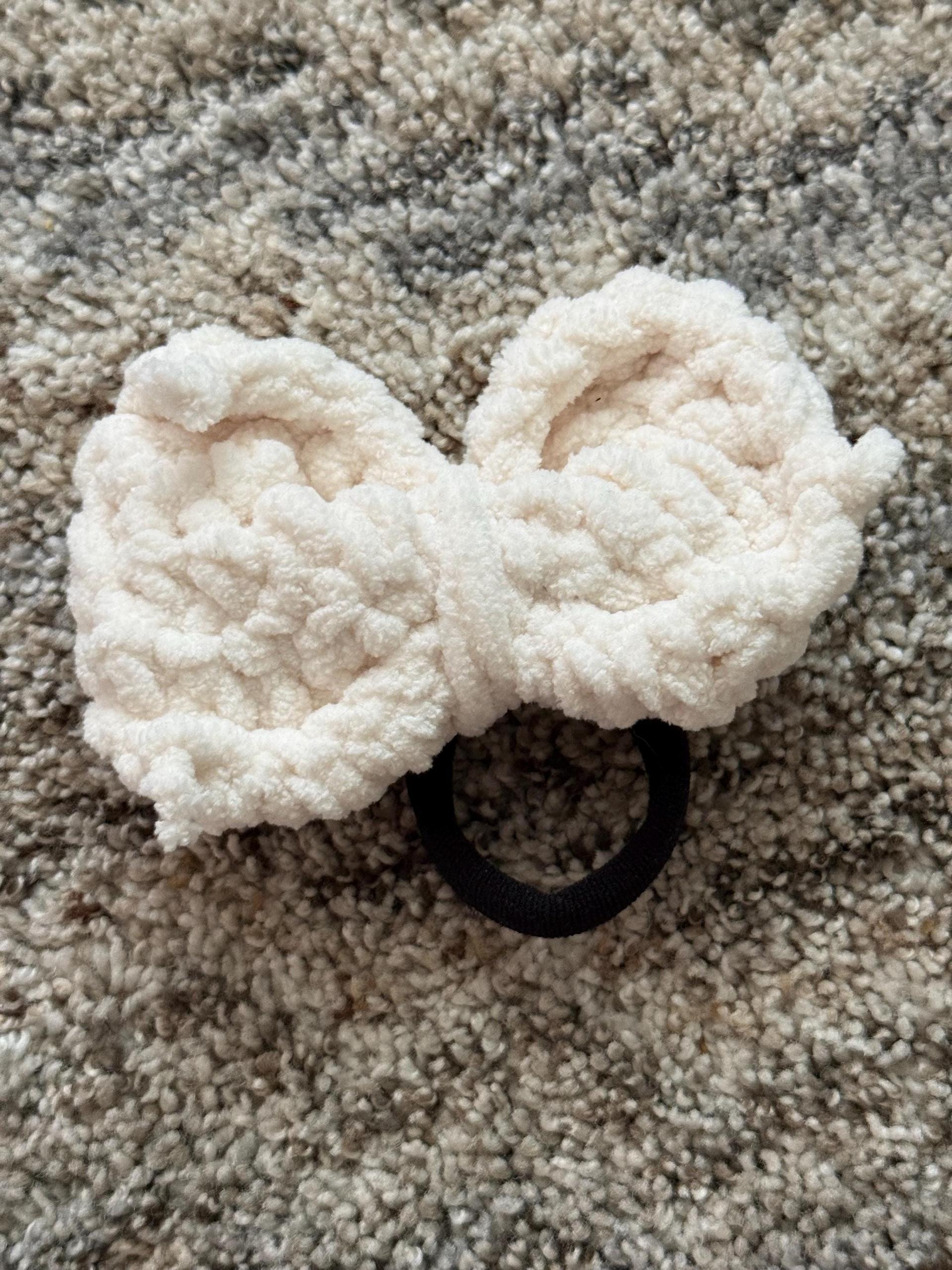 Crochet Bow | Handmade Stretchy Bow Headbands