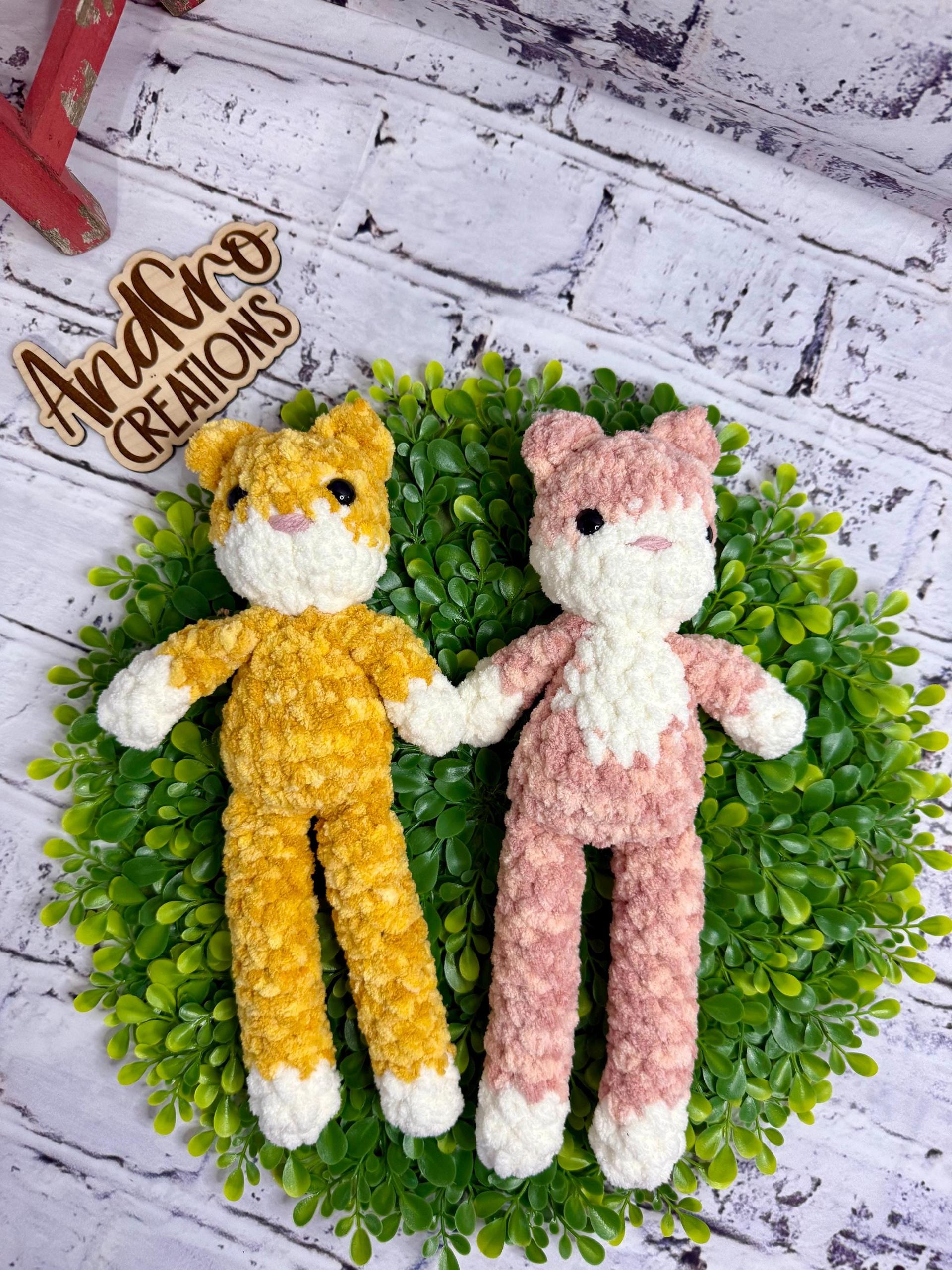 Fable Friend Amigurumi Crochet Plush Toy • Crocheted Cat • Kitten thumbnail 8
