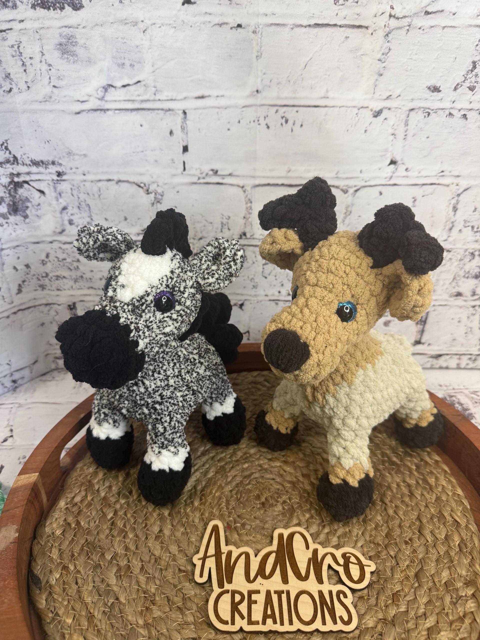 Crochet Pony • Elk Plushie • Adorable Amigurumi Pony or Elk • Handmade Stuffed