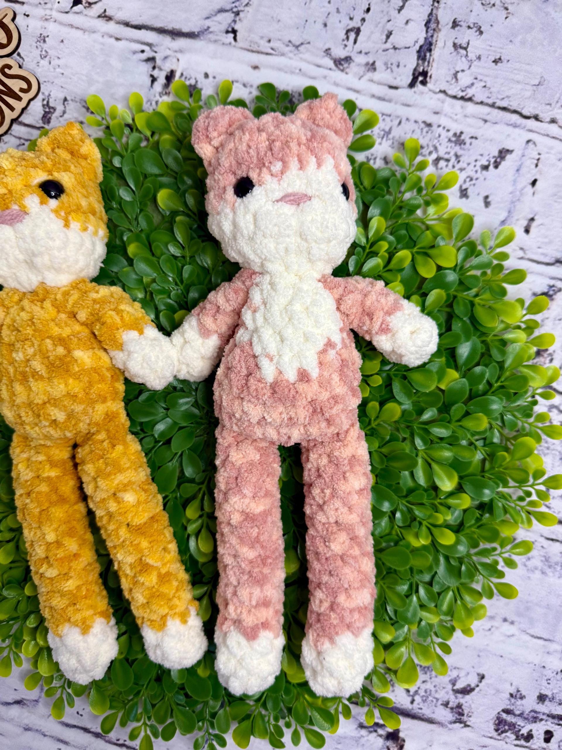 Fable Friend Amigurumi Crochet Plush Toy • Crocheted Cat • Kitten thumbnail 6