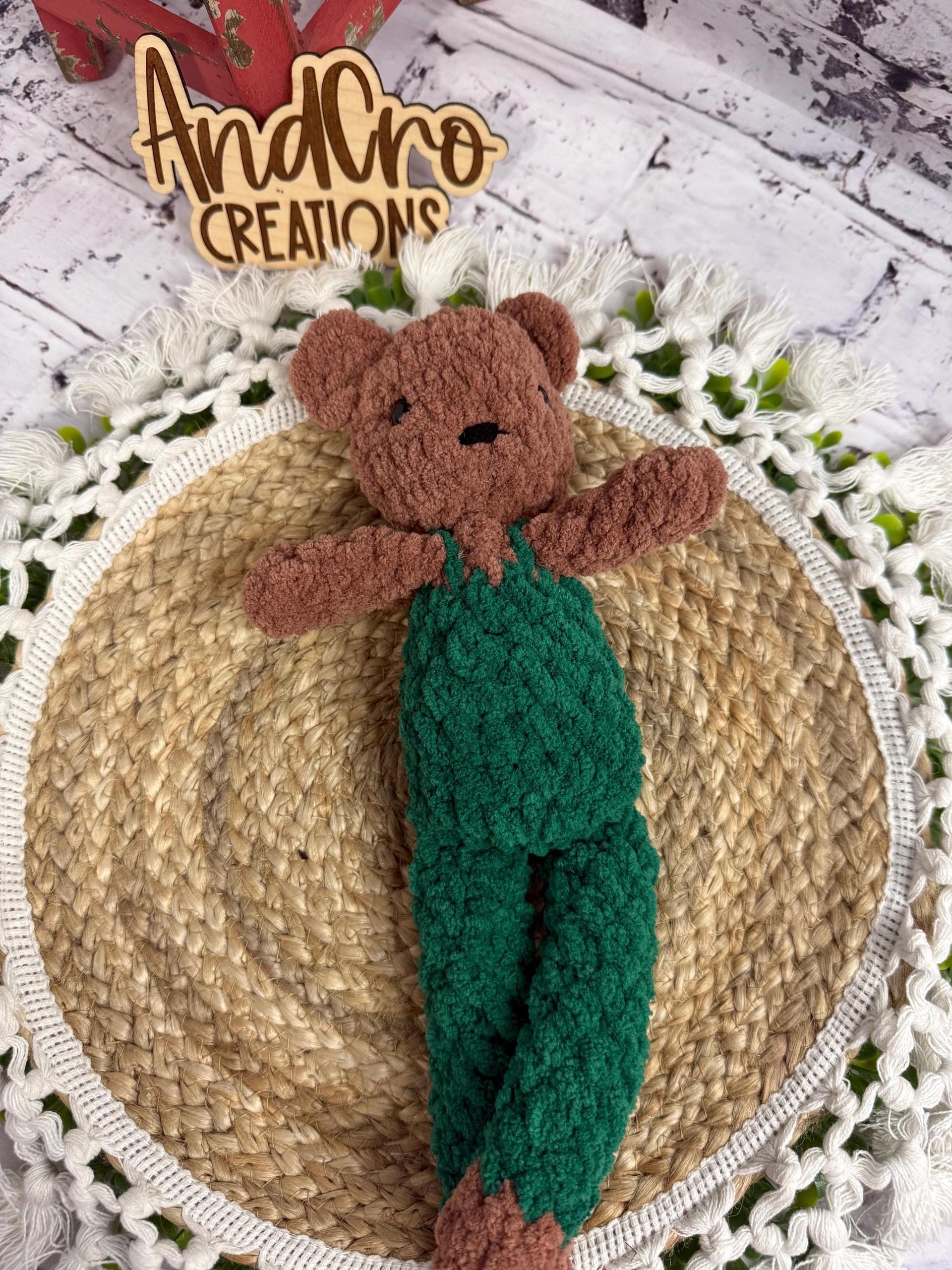 Fable Friend Amigurumi Crochet Plush Toy • Crocheted Bear thumbnail 3
