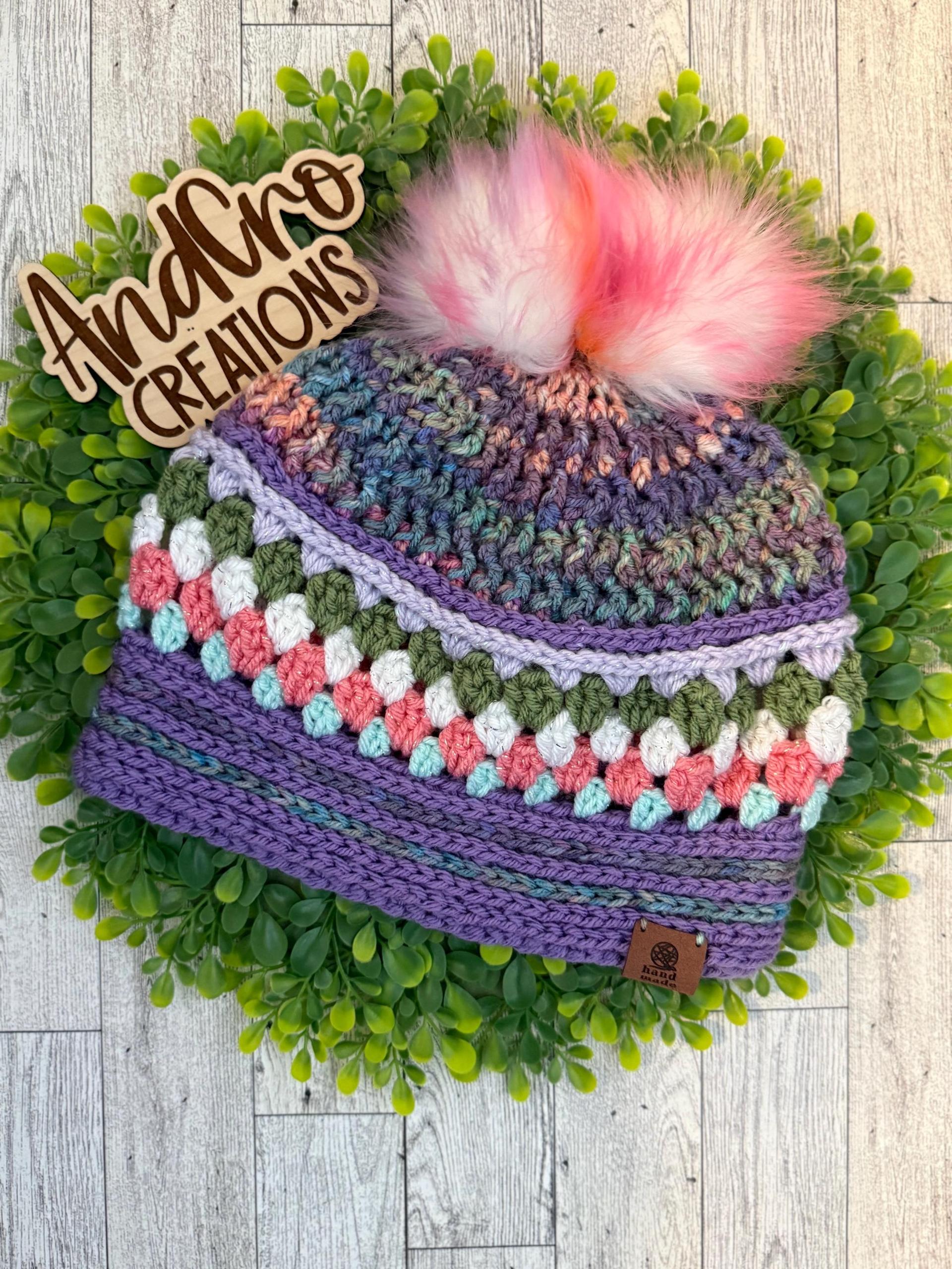 Handmade Crocheted Winter Hat