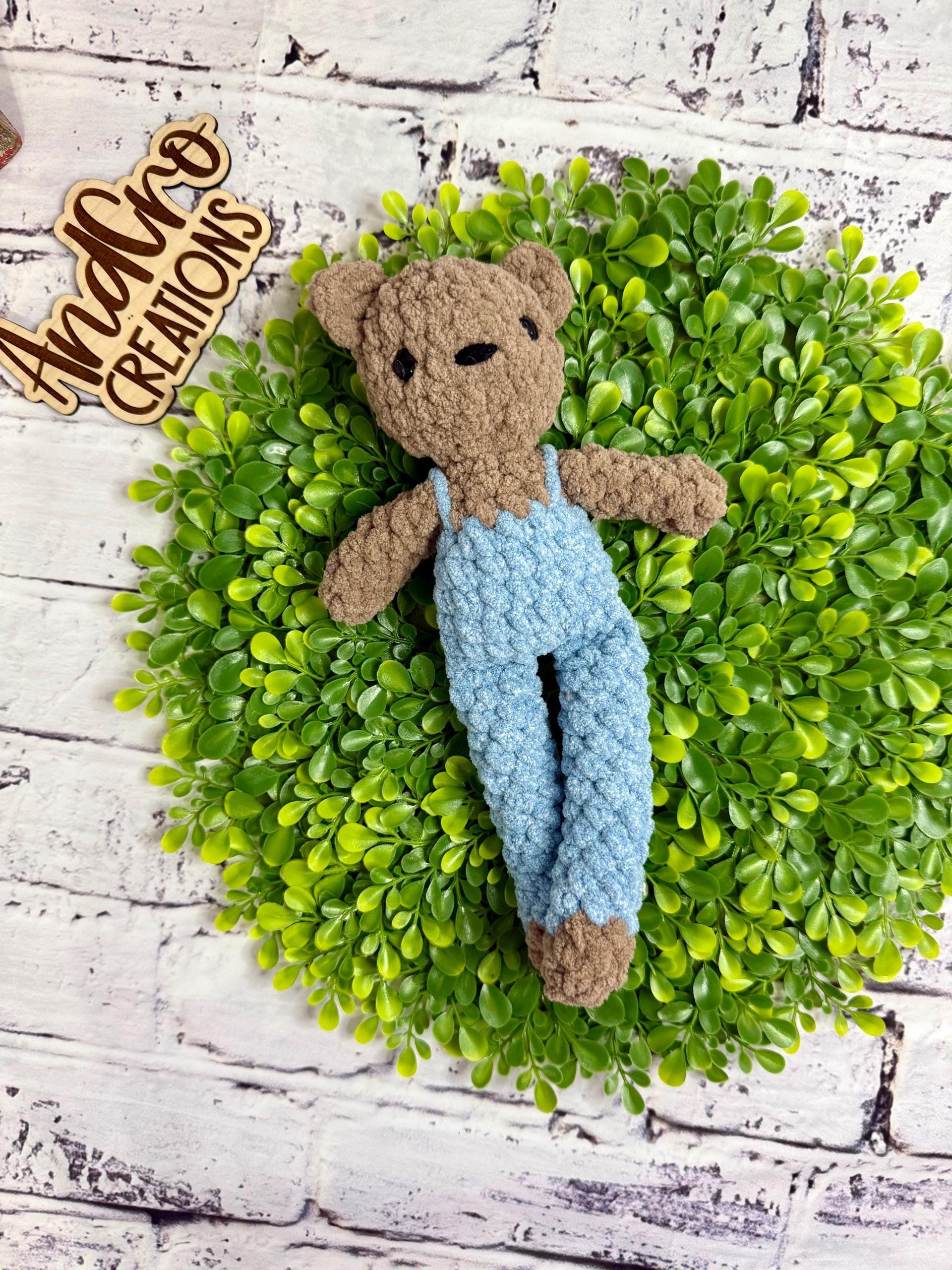 Fable Friend Amigurumi Crochet Plush Toy • Crocheted Bear thumbnail 2