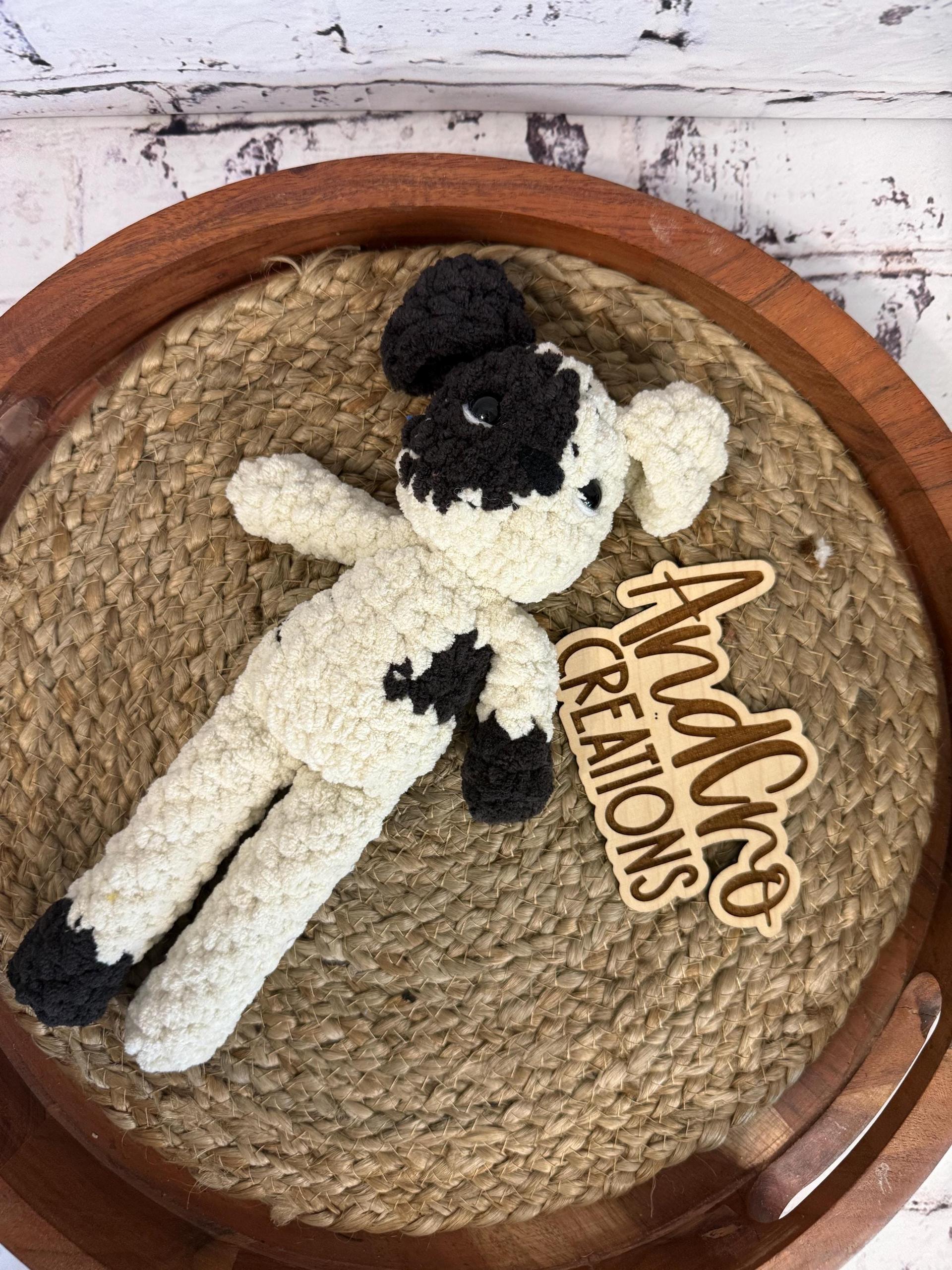 Fable Friend Amigurumi Crochet Plush Toy • Crocheted Dog, Chicken, Mouse, Bunny thumbnail 5