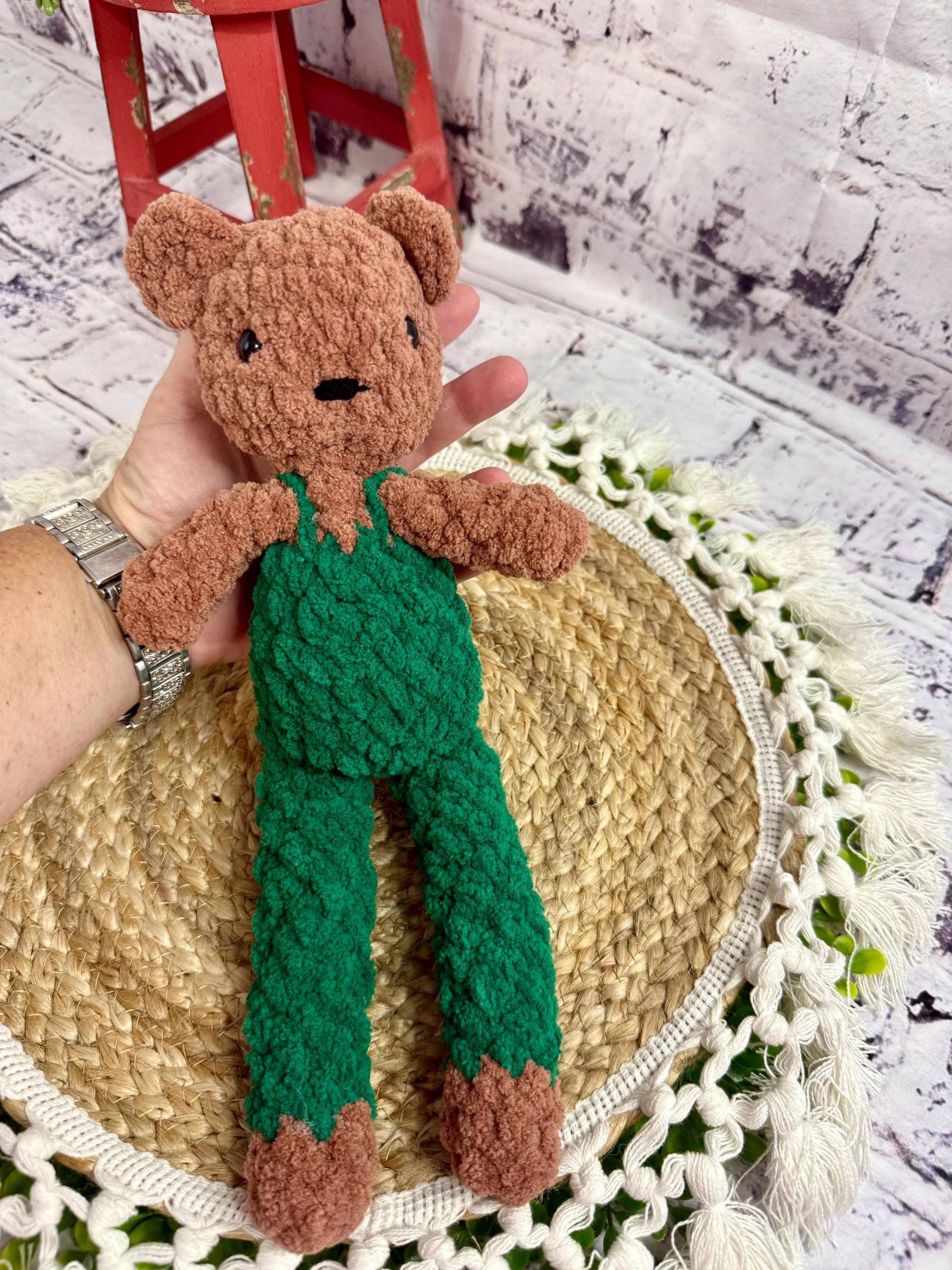 Fable Friend Amigurumi Crochet Plush Toy • Crocheted Bear thumbnail 4