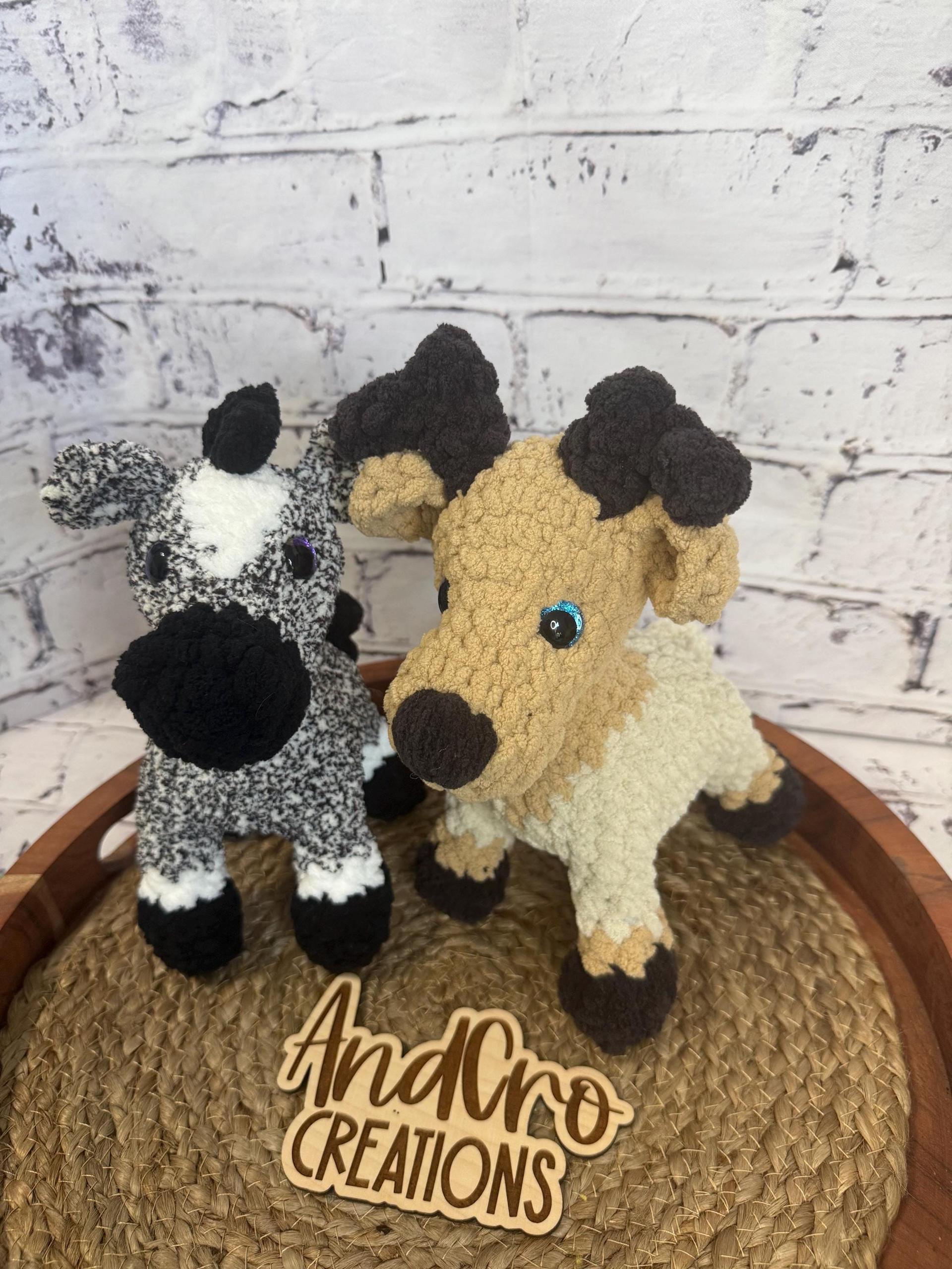 Crochet Pony • Elk Plushie • Adorable Amigurumi Pony or Elk • Handmade Stuffed thumbnail 10