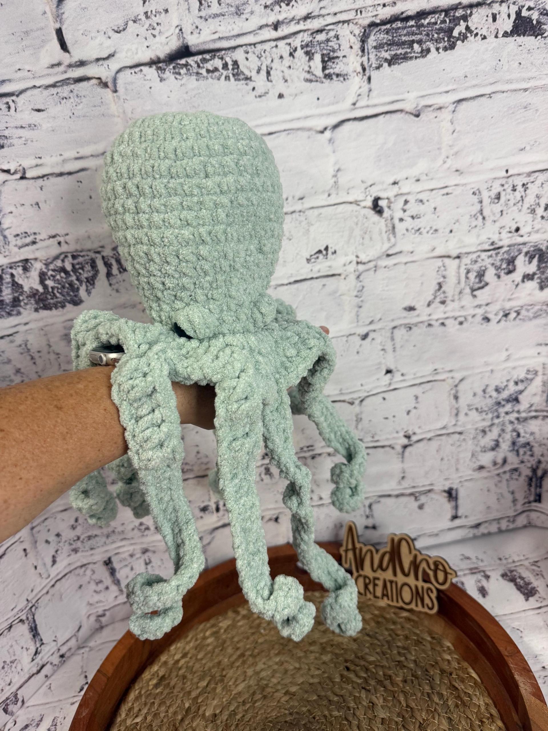 Octopus | Amigurumi | Crochet | Unique Gifts | Stuffed Animal | Snuggle | Lovey | Ocean Creature | Octopus | Handmade thumbnail 8