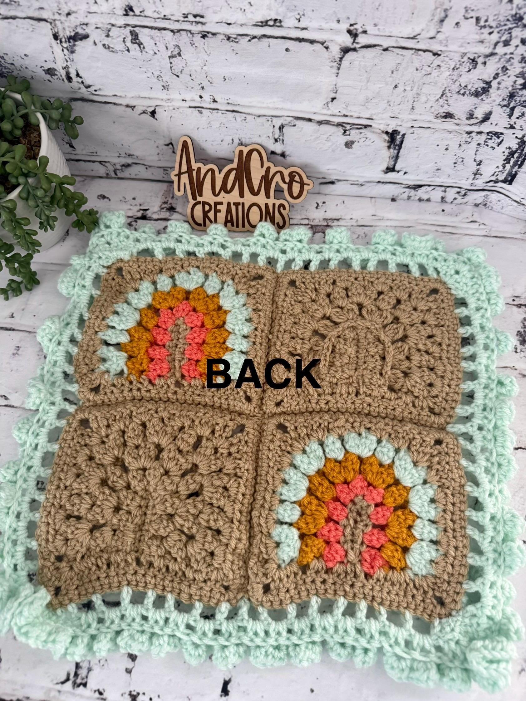 Crochet Lovey Rainbow Blanket thumbnail 4