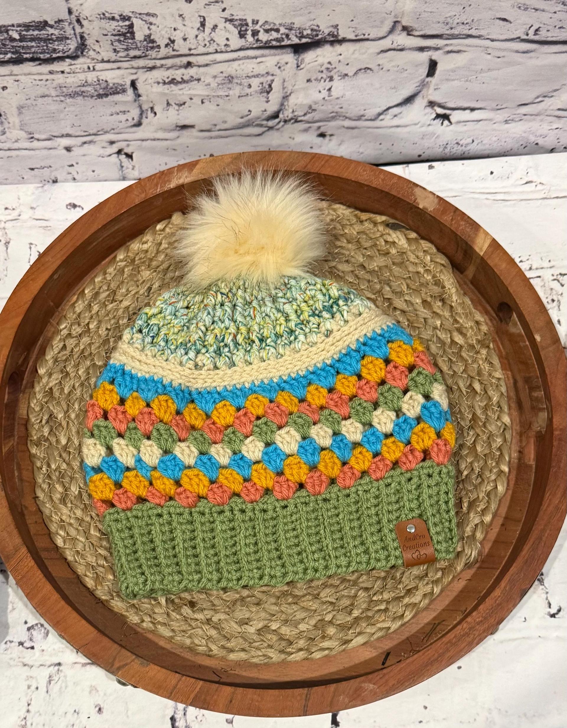 Handmade Crocheted Winter Hat