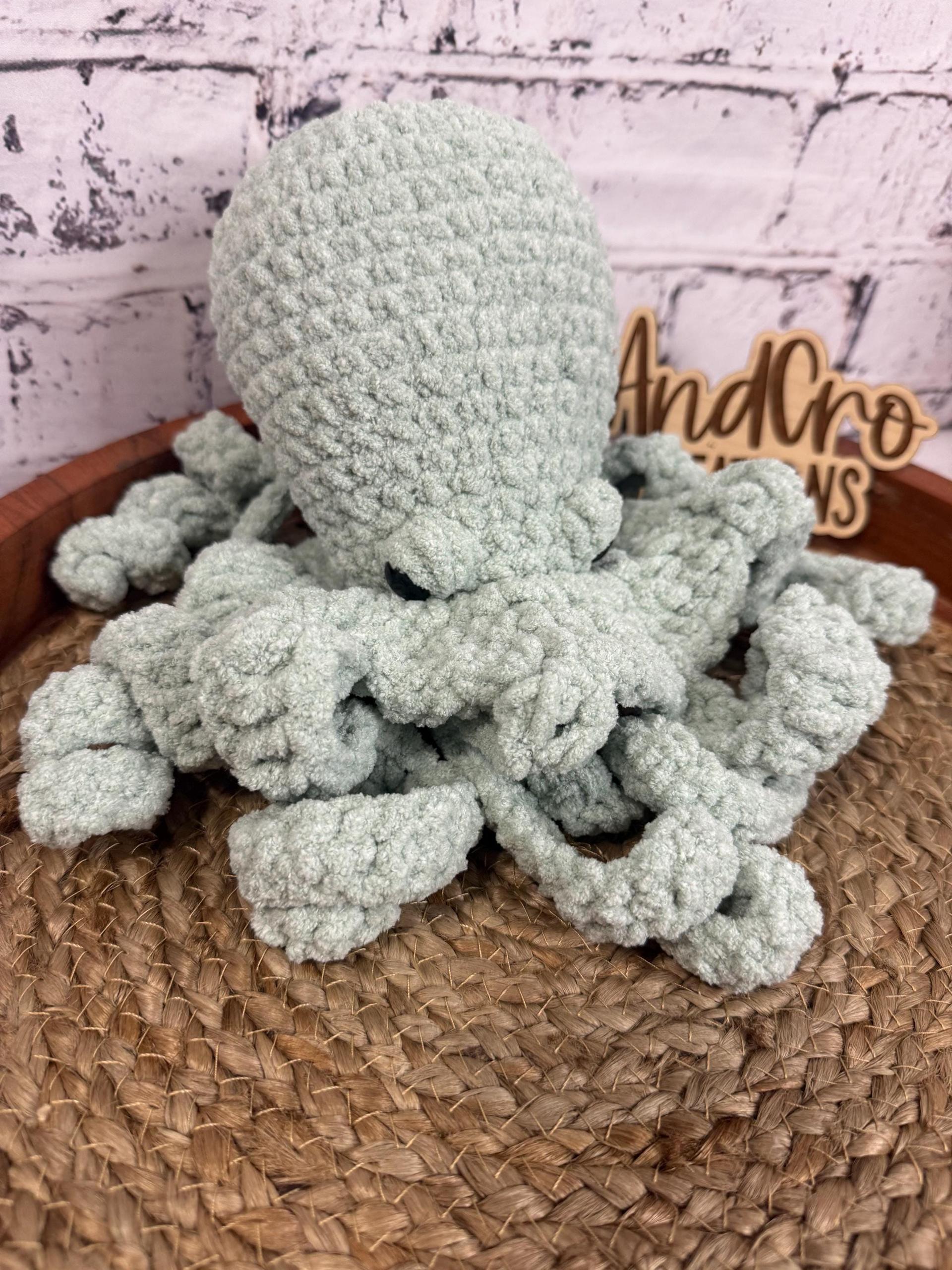 Octopus | Amigurumi | Crochet | Unique Gifts | Stuffed Animal | Snuggle | Lovey | Ocean Creature | Octopus | Handmade
