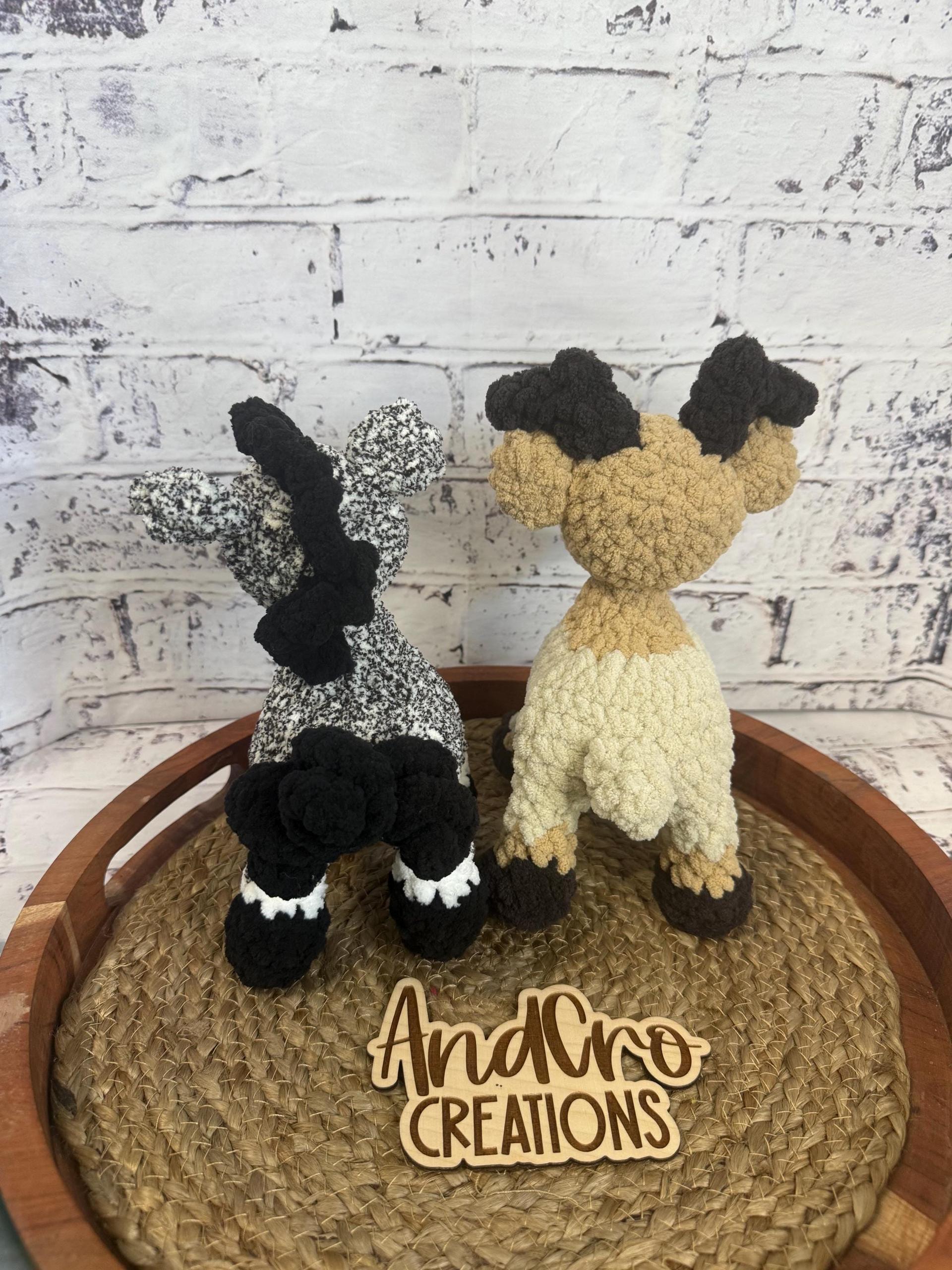 Crochet Pony • Elk Plushie • Adorable Amigurumi Pony or Elk • Handmade Stuffed thumbnail 9
