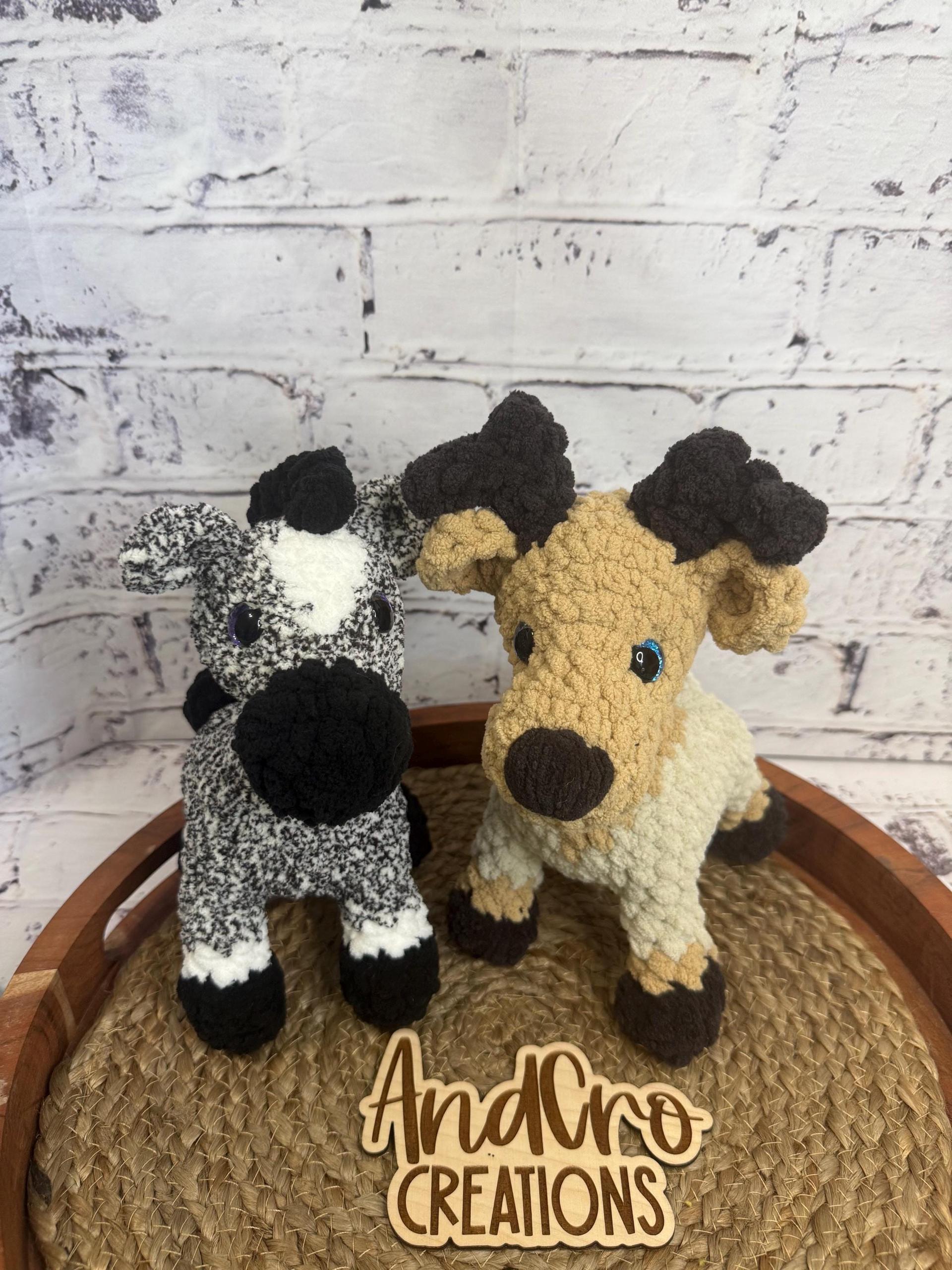 Crochet Pony • Elk Plushie • Adorable Amigurumi Pony or Elk • Handmade Stuffed thumbnail 2