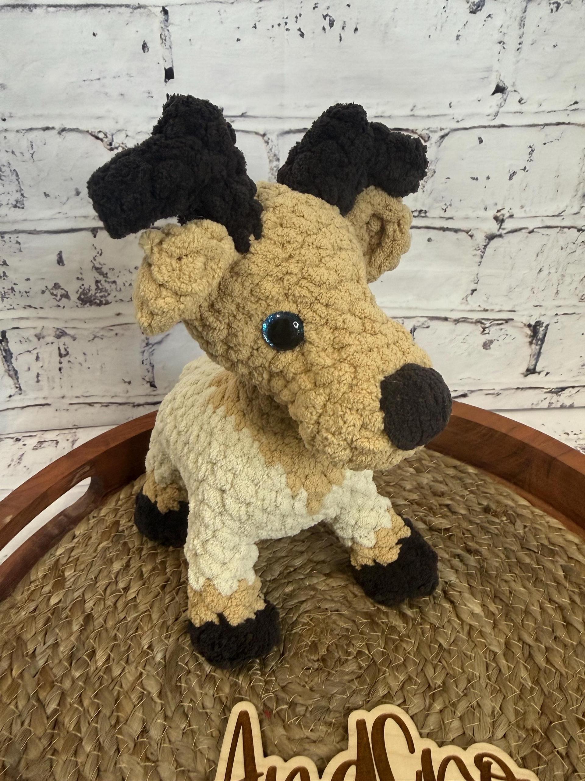 Crochet Pony • Elk Plushie • Adorable Amigurumi Pony or Elk • Handmade Stuffed thumbnail 3