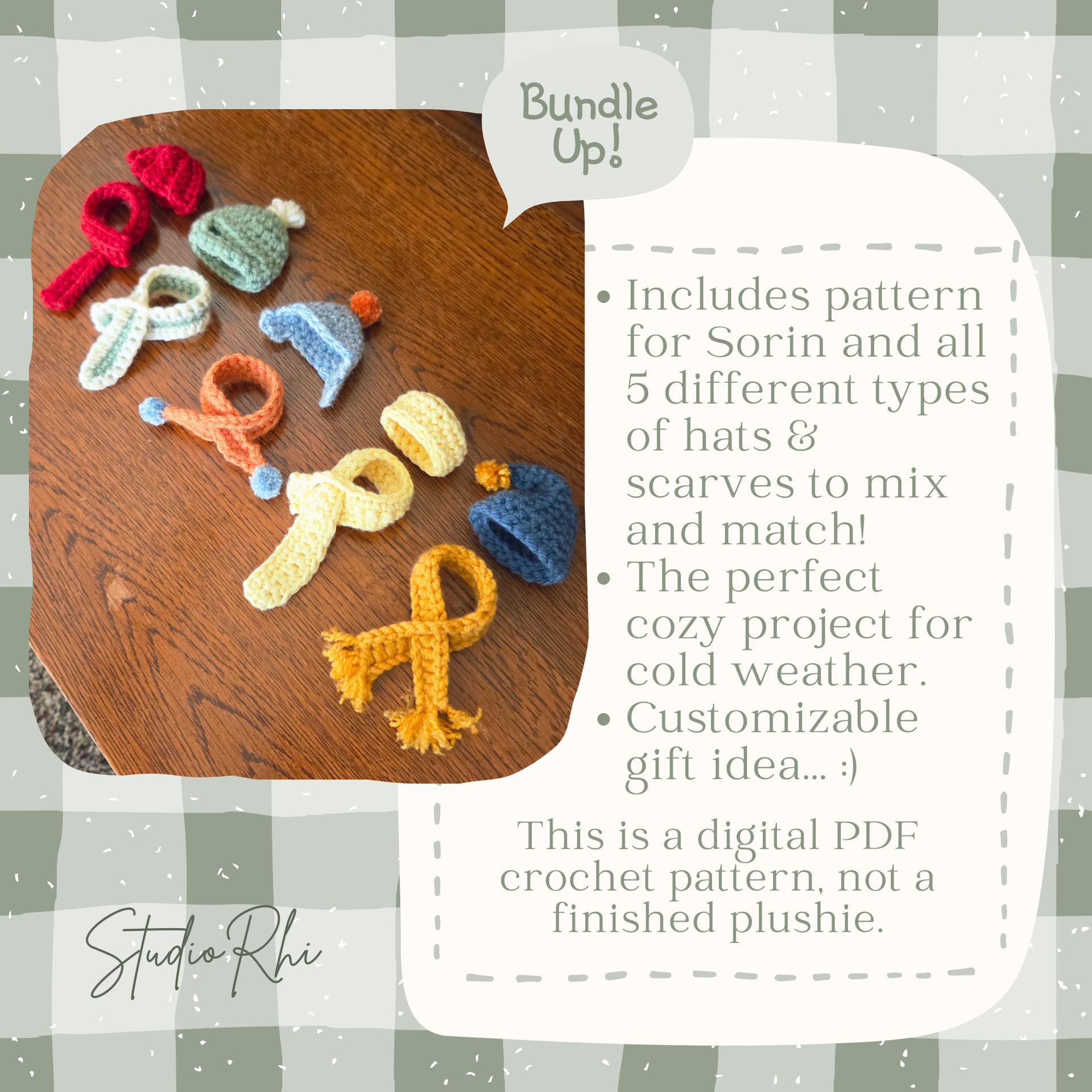 Sorin the Bundled Birdy | Crochet Pattern | Customizable (Digital PDF) thumbnail 5