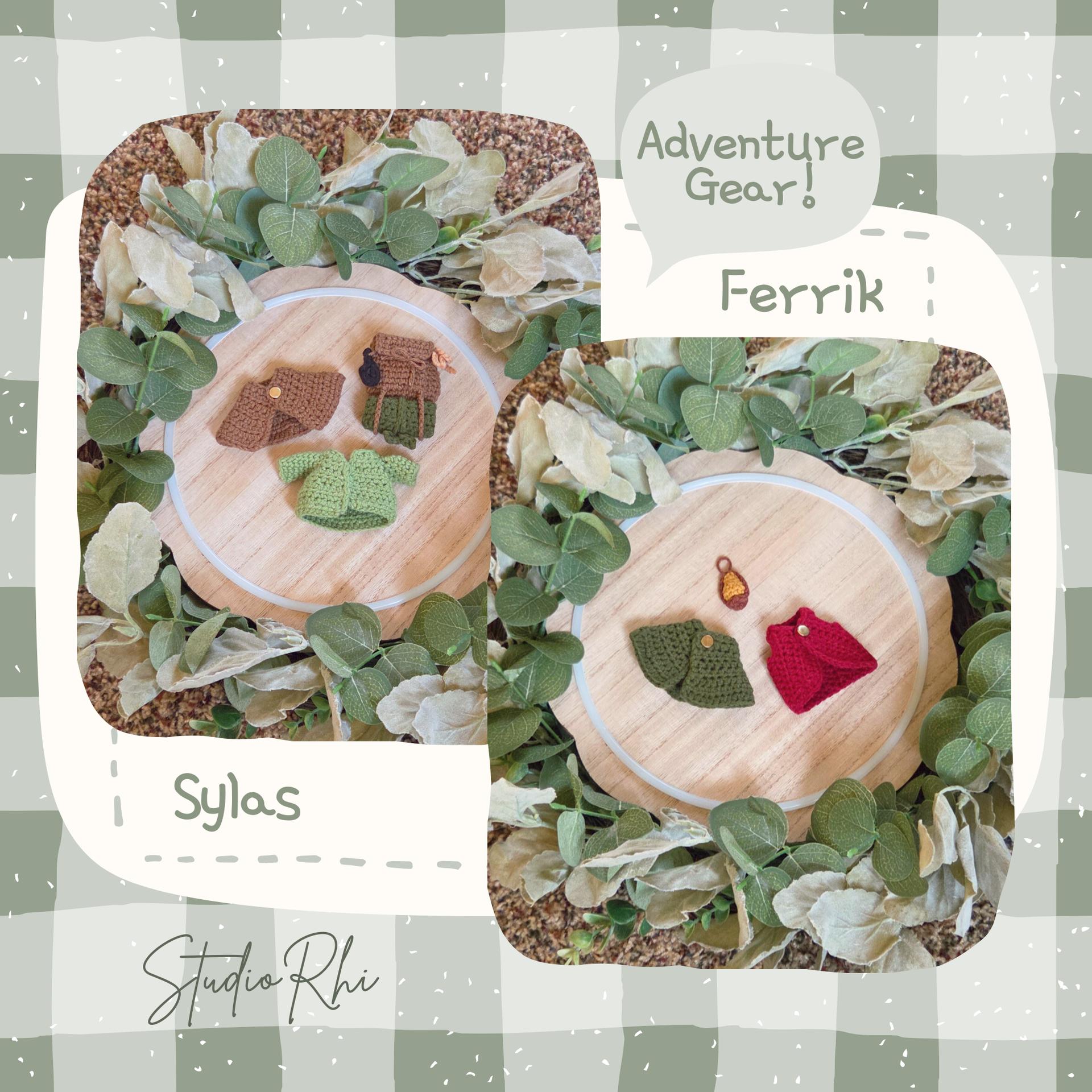 Field Mouse Bundle | Sylas & Ferick | Fellowship of the Forest | Digital PDF Crochet Pattern thumbnail 2