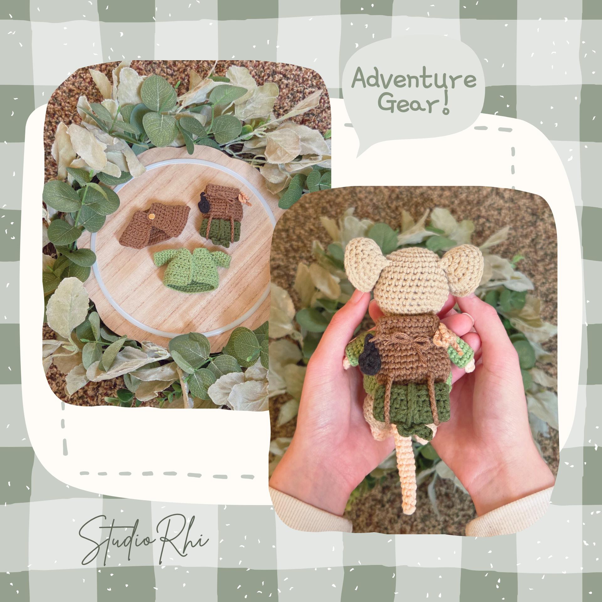 Sylas the Field Mouse | Fellowship of the Forest | Digital PDF Crochet Pattern thumbnail 2