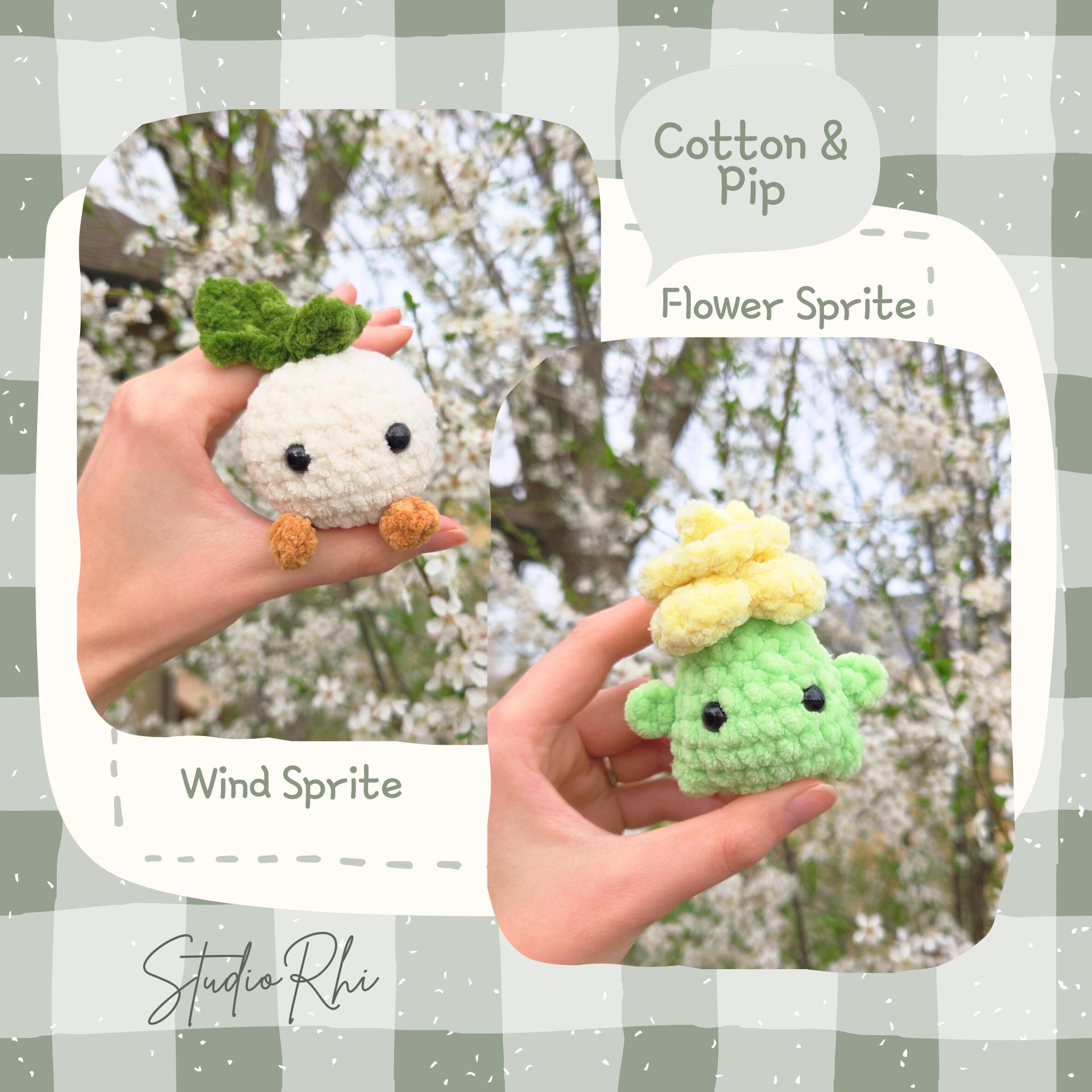 Pip & Cotton | Woodland Sprites | Digital PDF Crochet Pattern thumbnail 2
