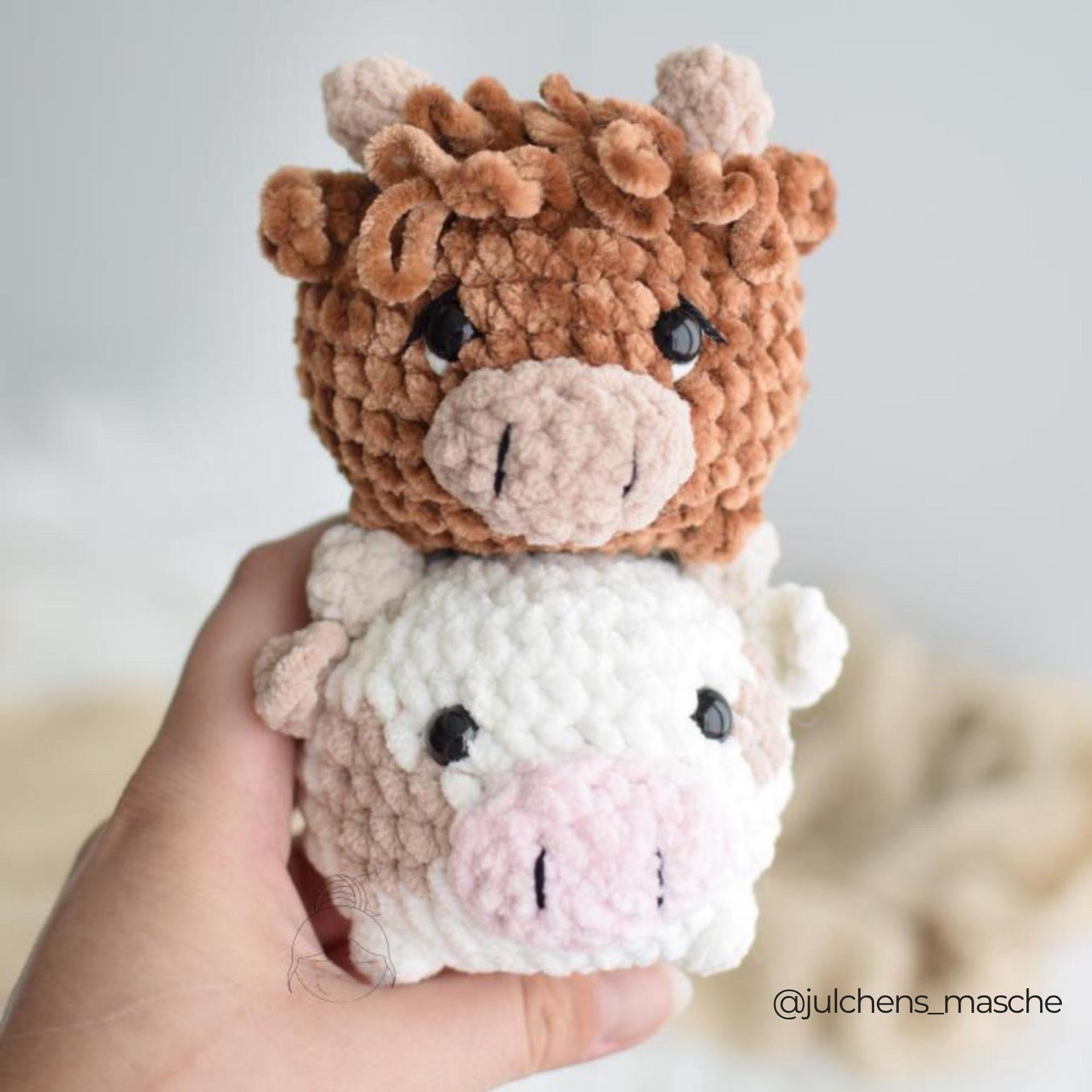 Cow Dumplings Crochet Pattern thumbnail 4