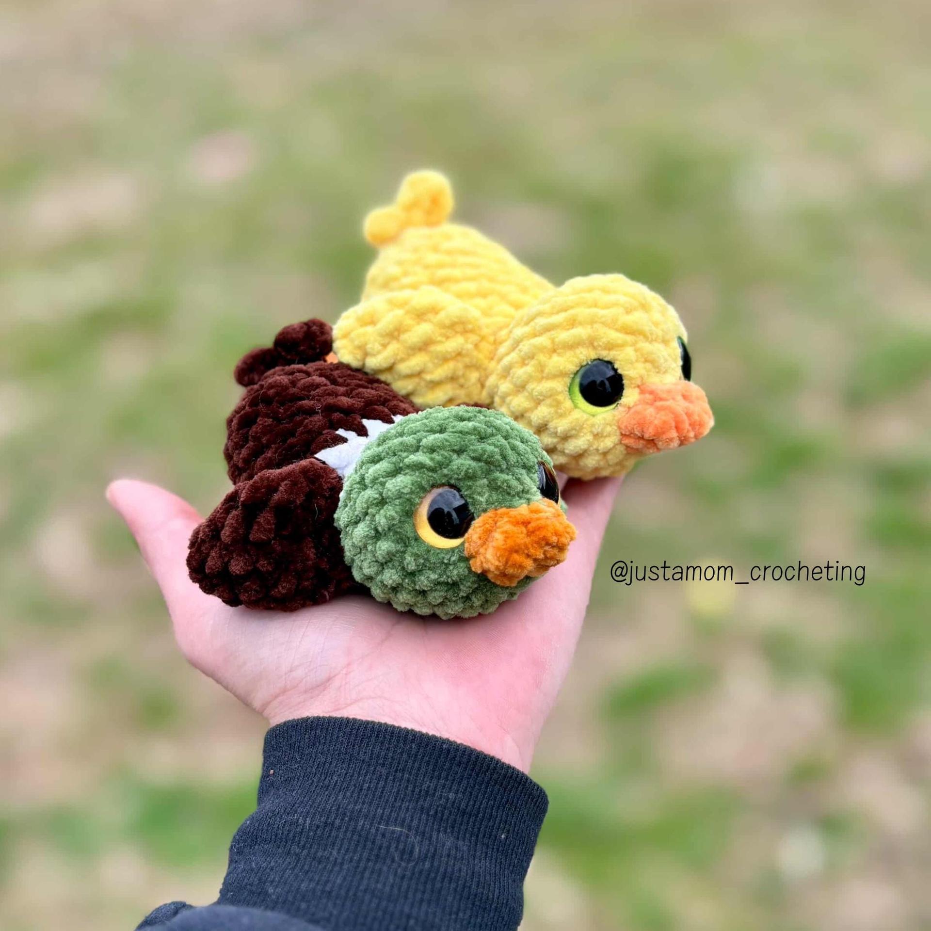 Puddle Duck Plushlings Crochet Pattern thumbnail 4
