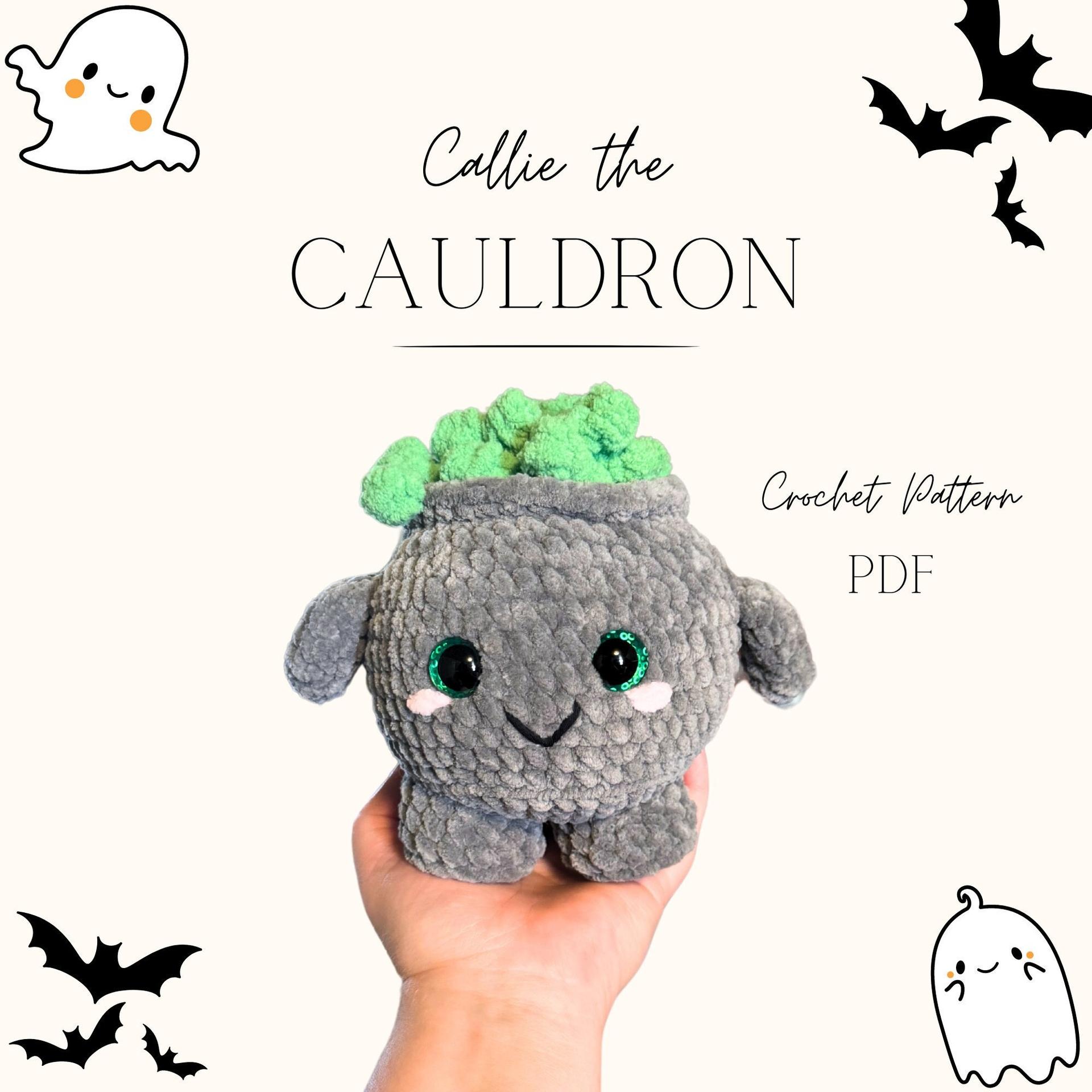 Halloween Cauldron Crochet Pattern