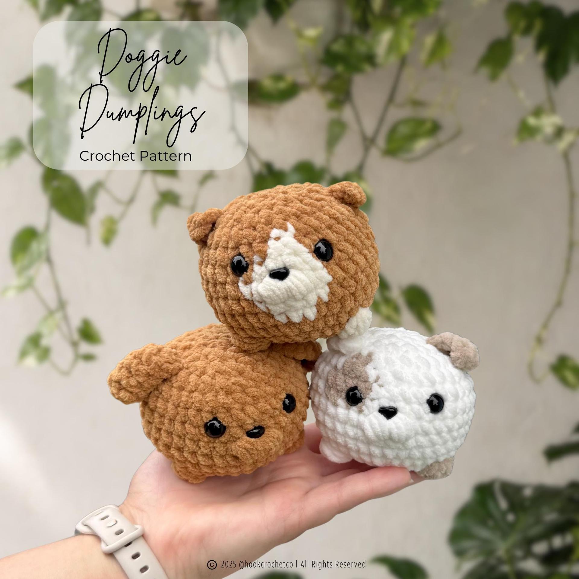 Doggie Dumplings Crochet Pattern