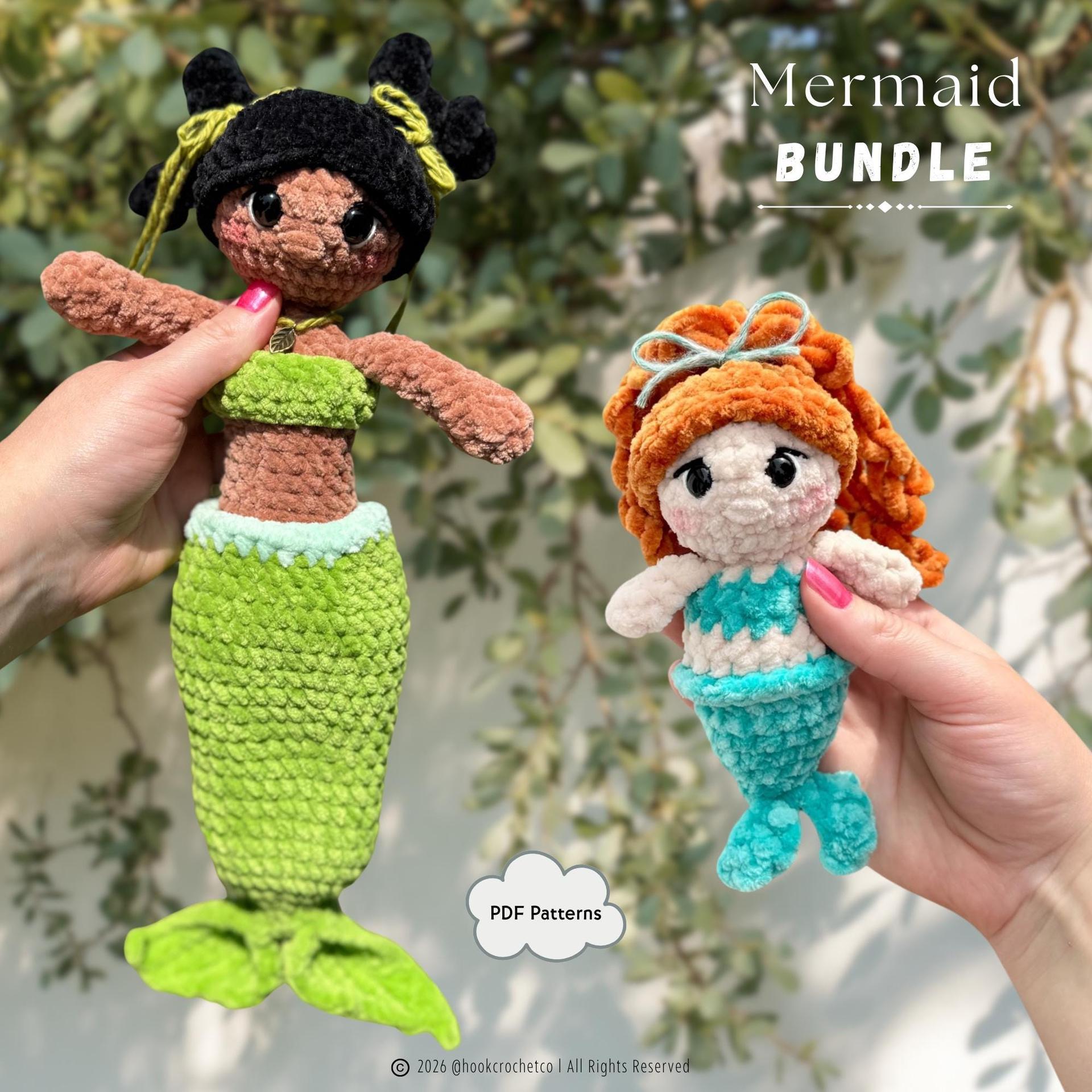Metanoia & Munchkin Mermaid Crochet Pattern Bundle