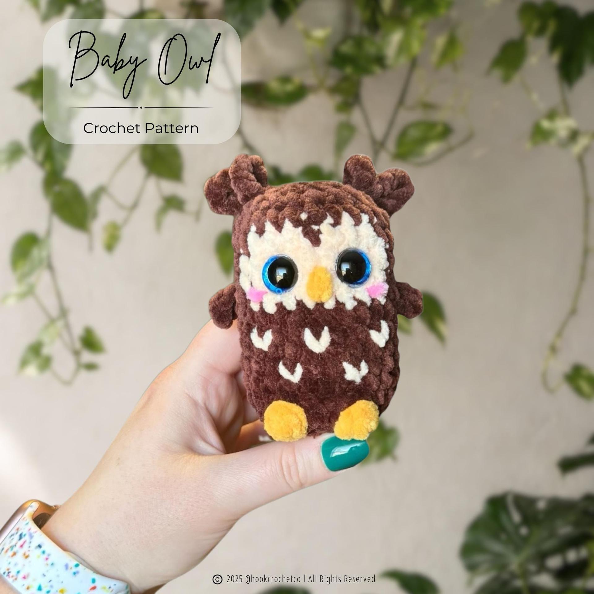 Baby Owl Crochet Pattern