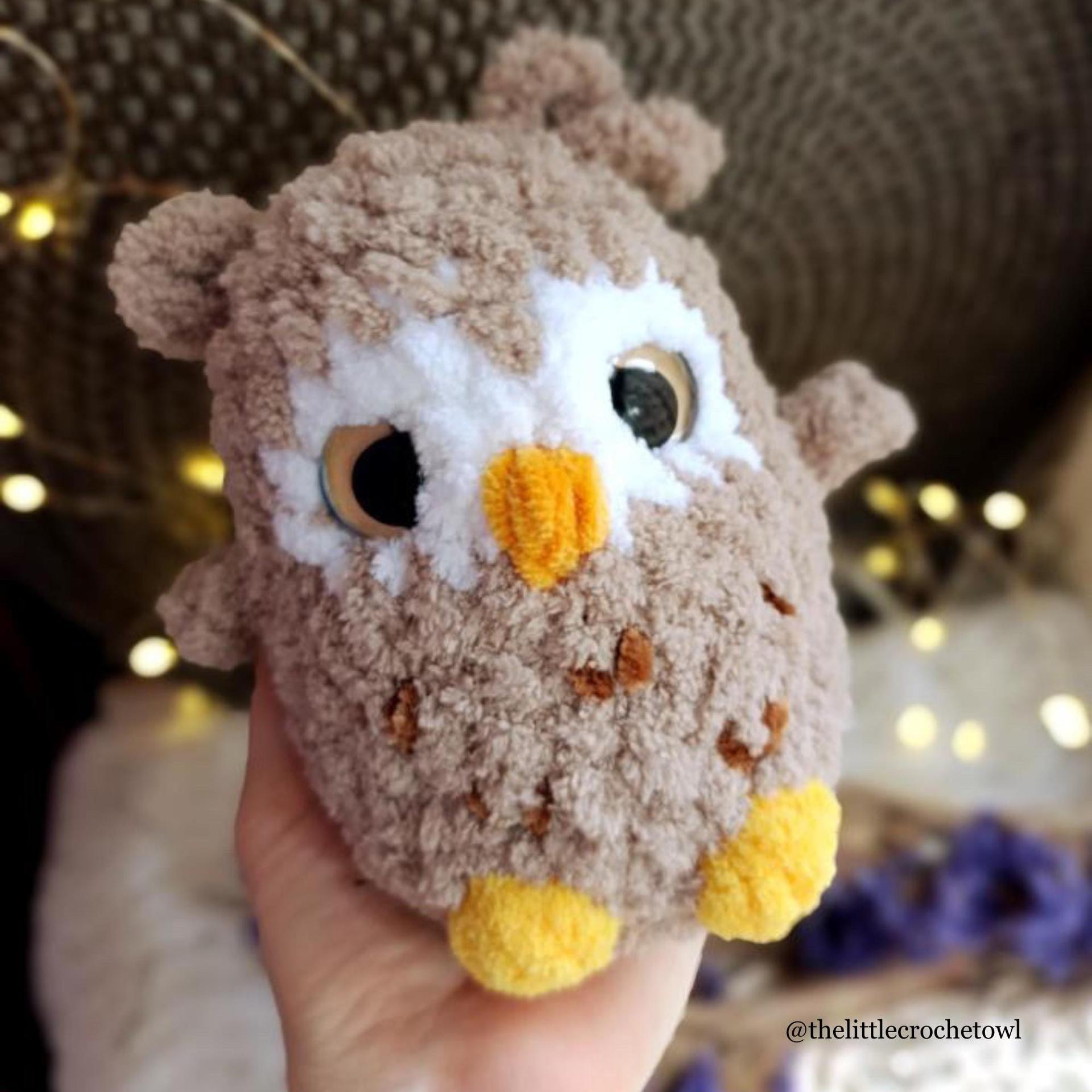 Baby Owl Crochet Pattern thumbnail 4