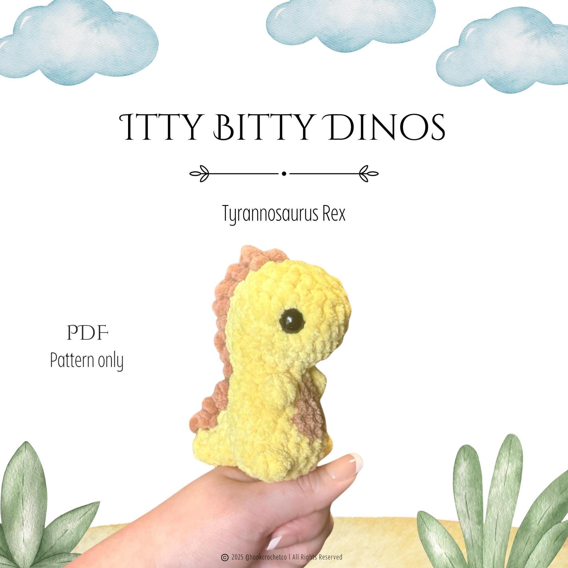T-Rex Crochet Pattern