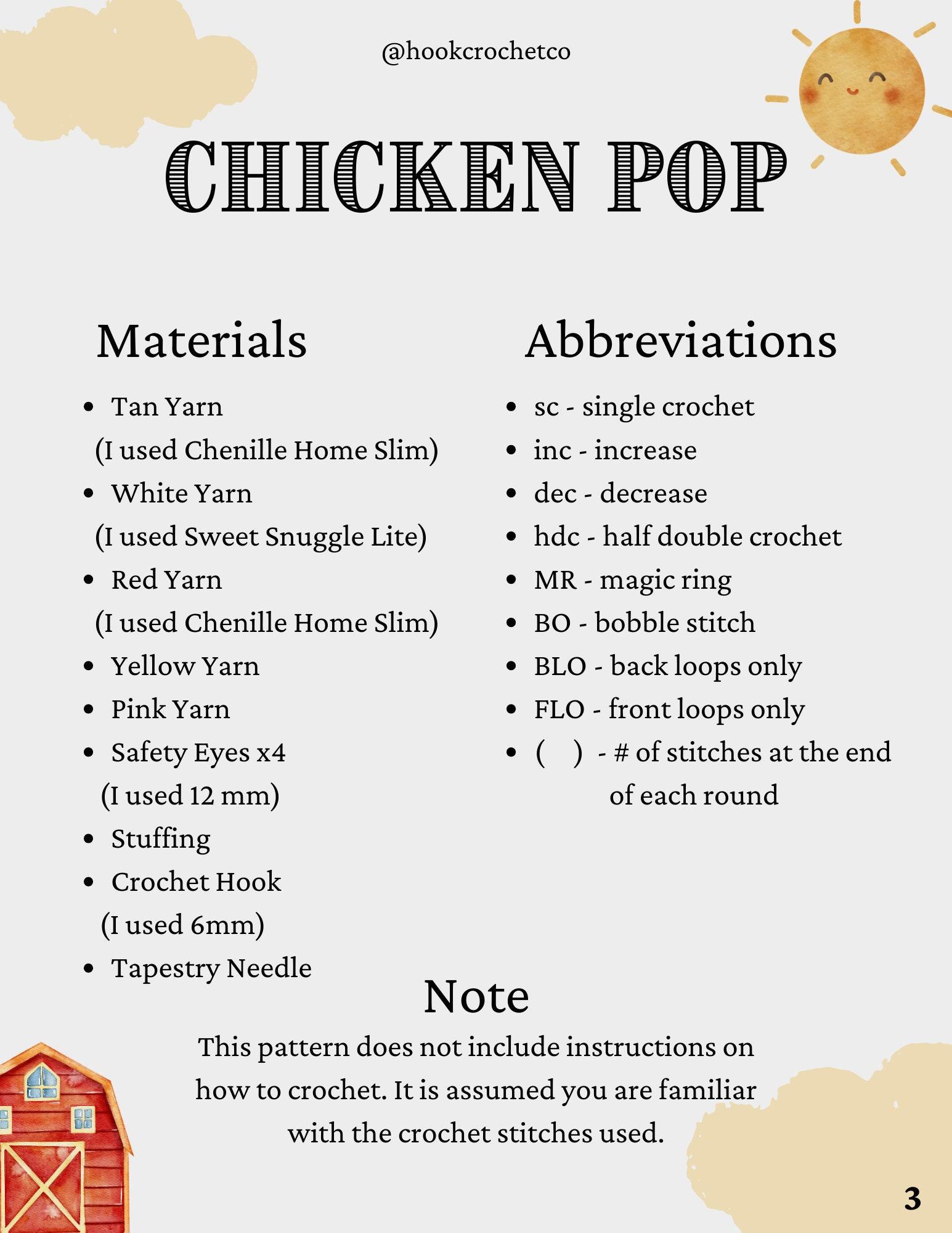 Barn Animal Mushroom Pops Bundle 3-in-1 Pattern thumbnail 7