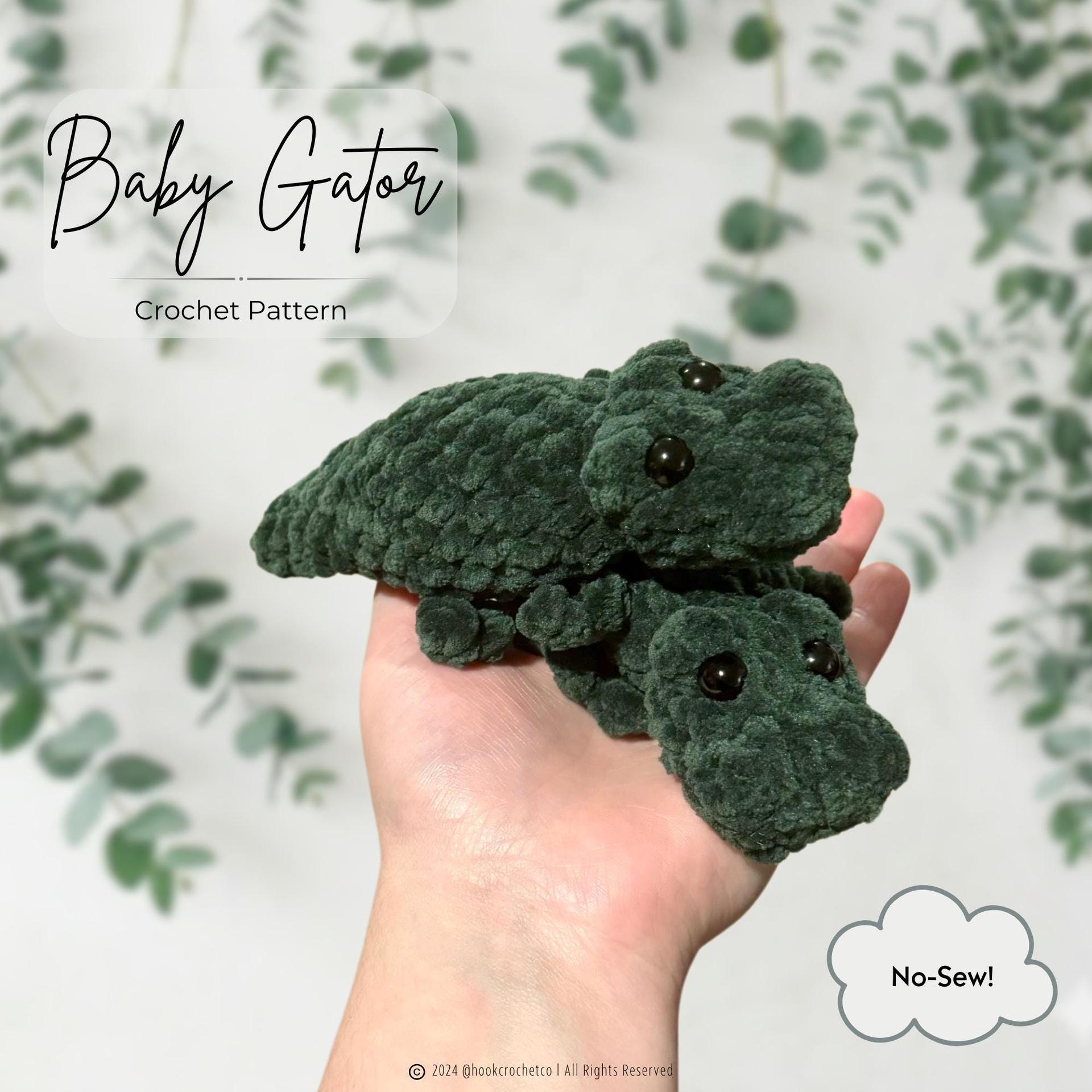 Baby Alligator Crochet Pattern
