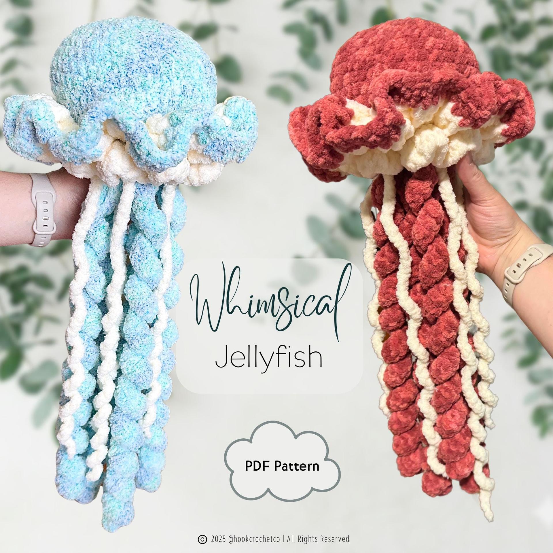Whimsical Jellyfish Crochet Pattern