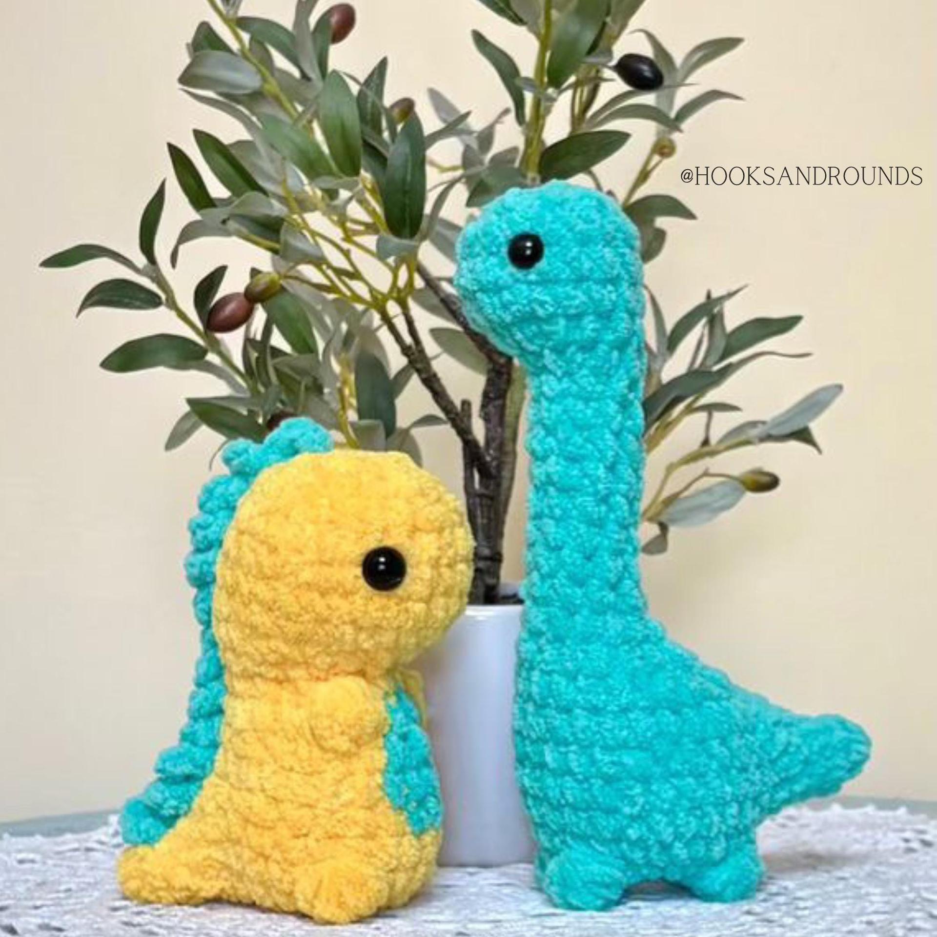 Itty Bitty Dinos Crochet Pattern Bundle thumbnail 2