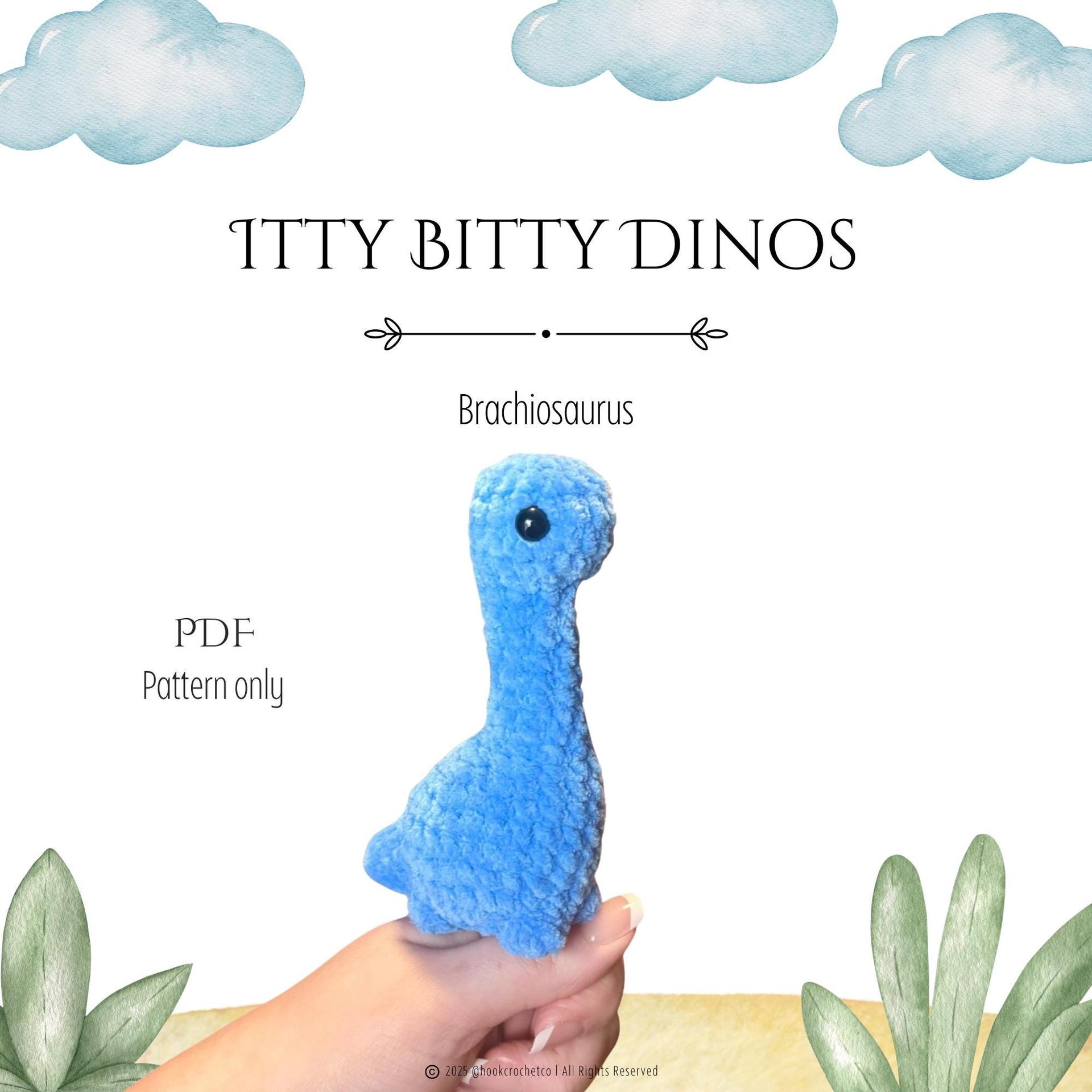 Brachiosaurus Crochet Pattern