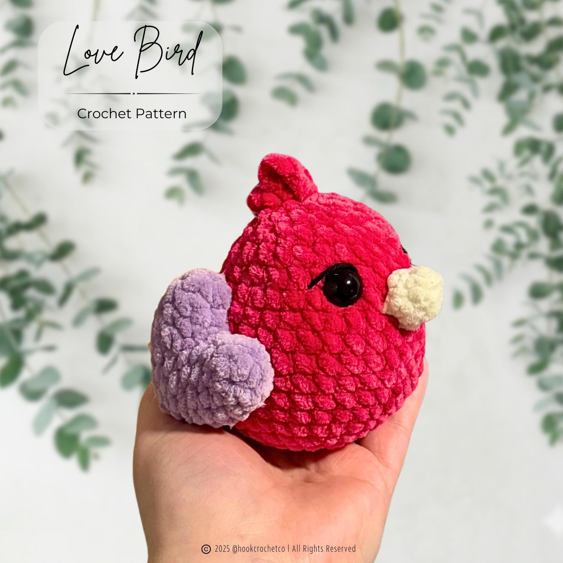 Love Bird Crochet Pattern