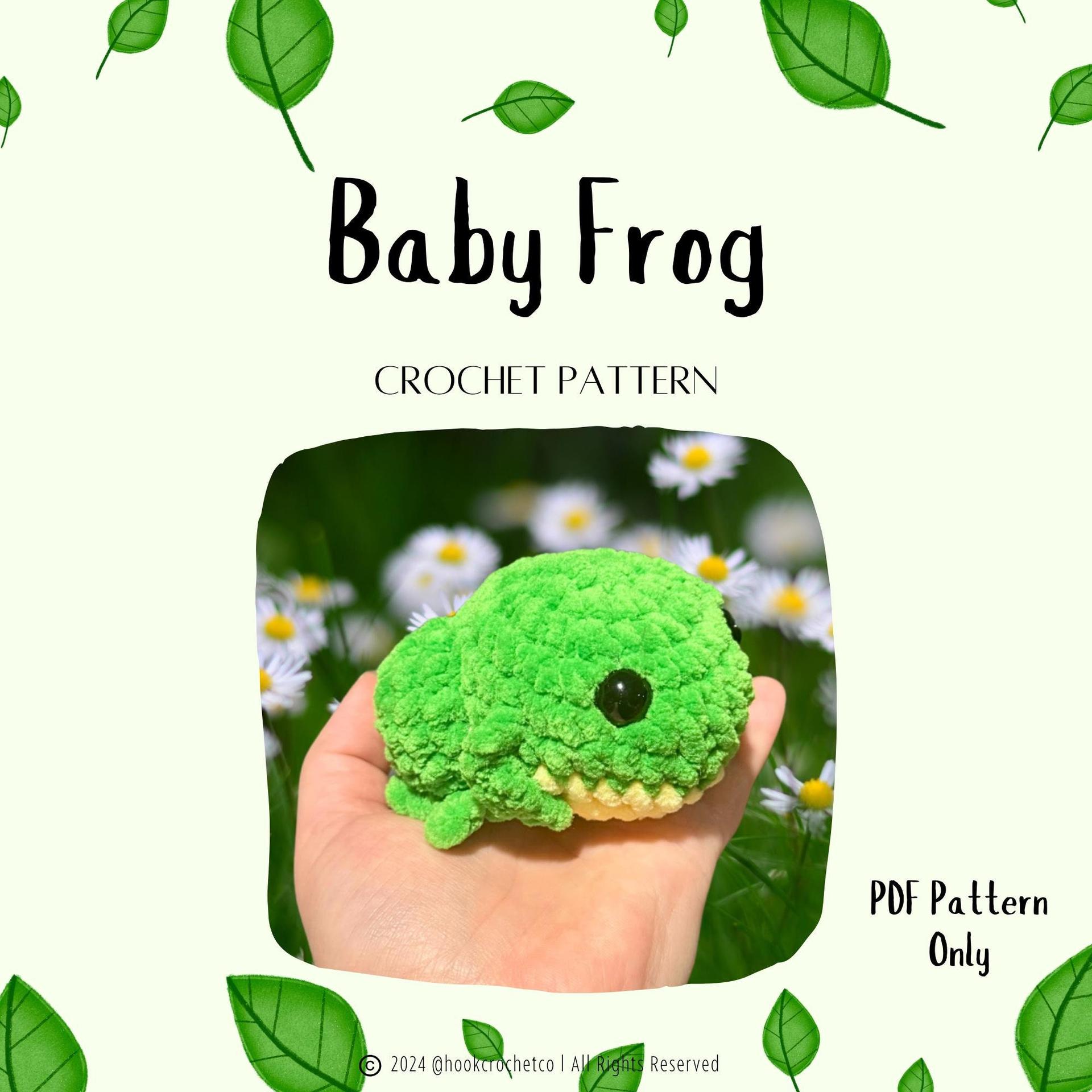Baby Frog Crochet Pattern