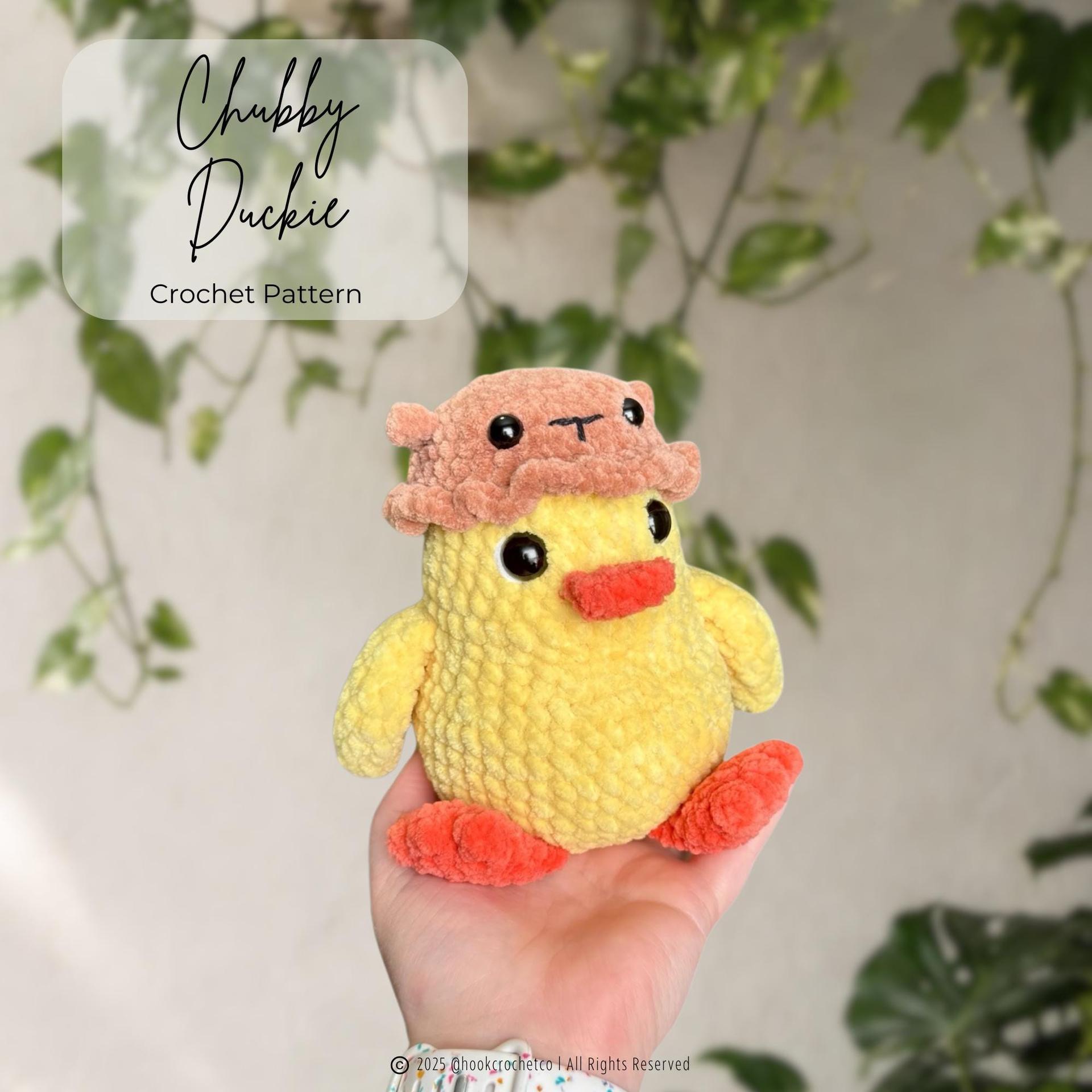Chubby Duck Crochet Pattern