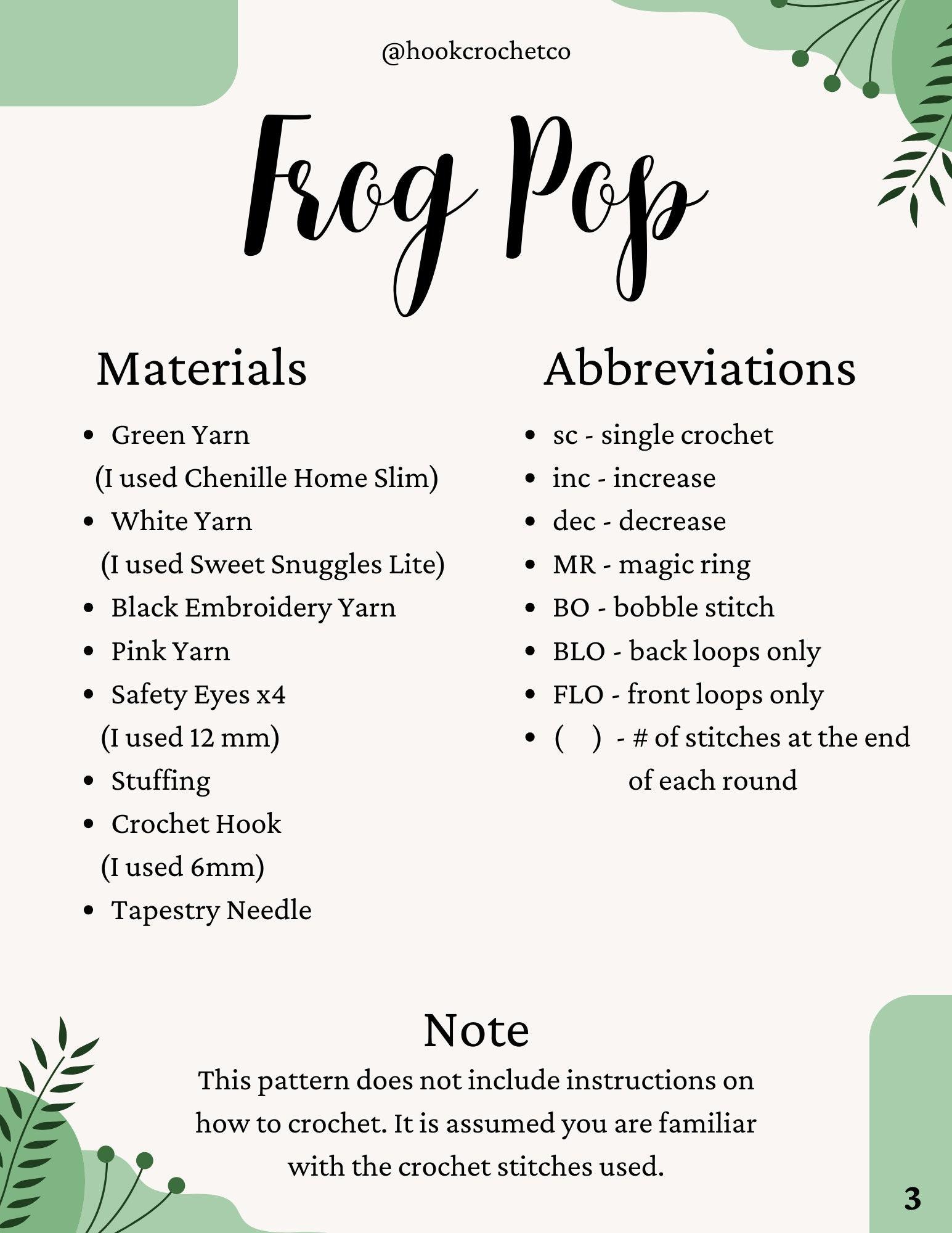 Frog Mushroom Pop Pattern thumbnail 2