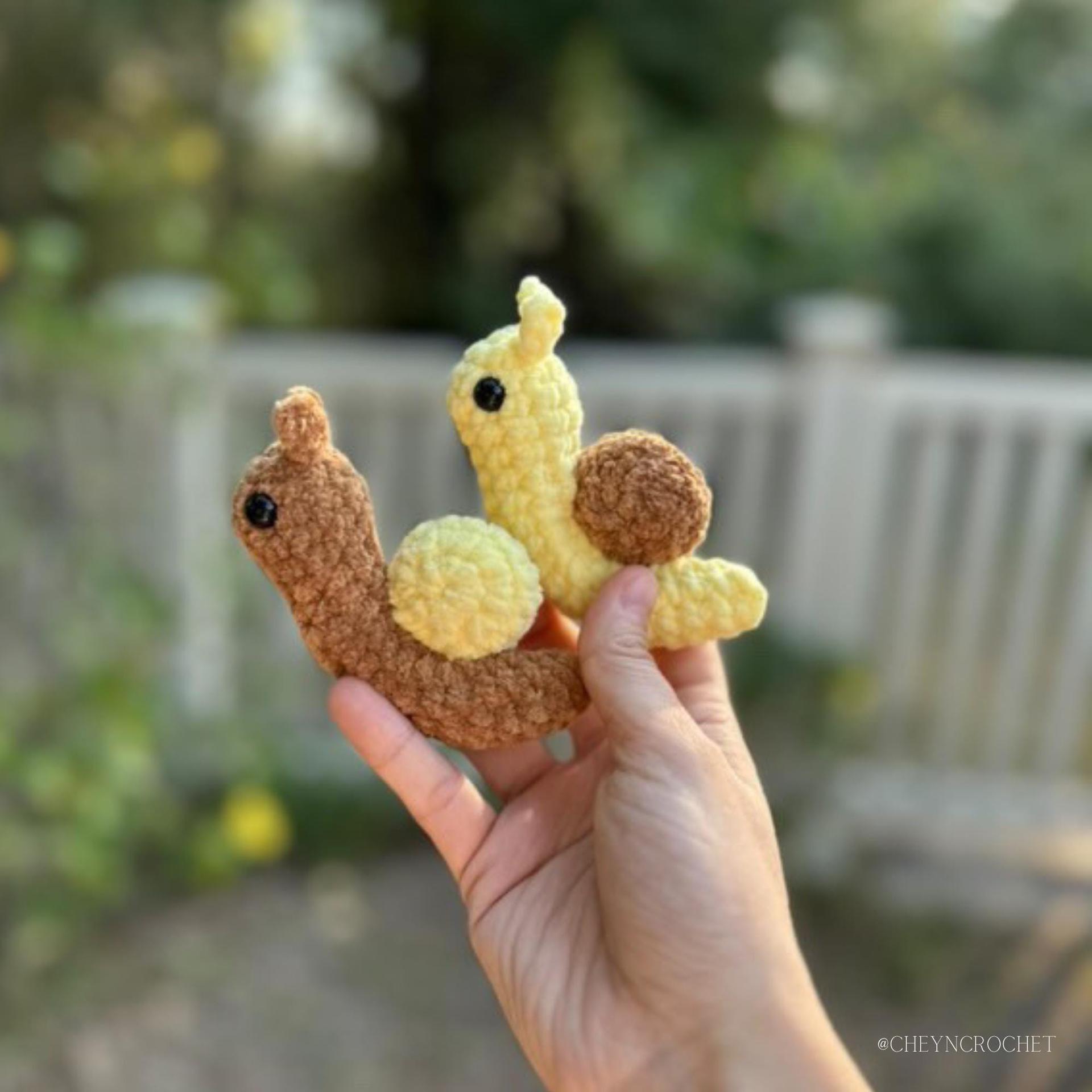 Itty Bitty Snail Crochet Pattern thumbnail 4