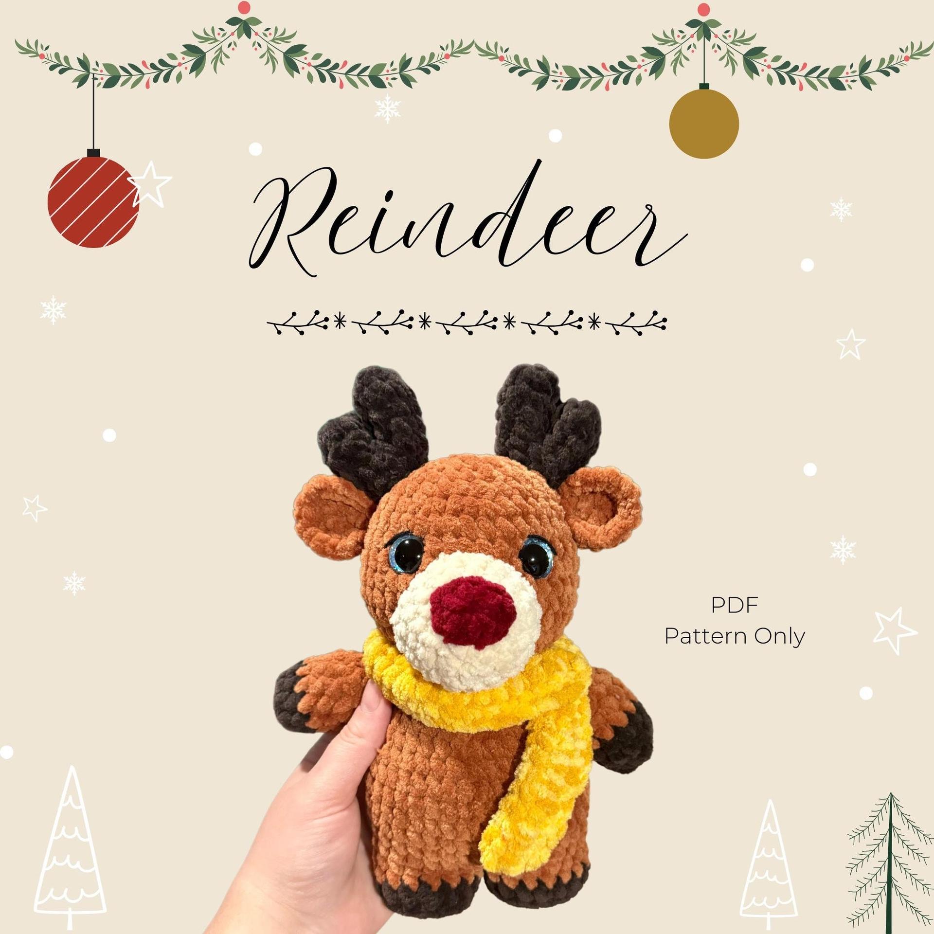 Reindeer Crochet Pattern
