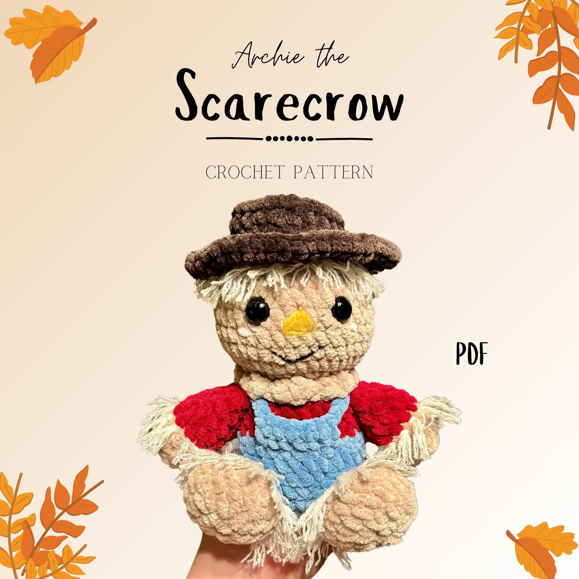 Archie the Scarecrow Crochet Pattern